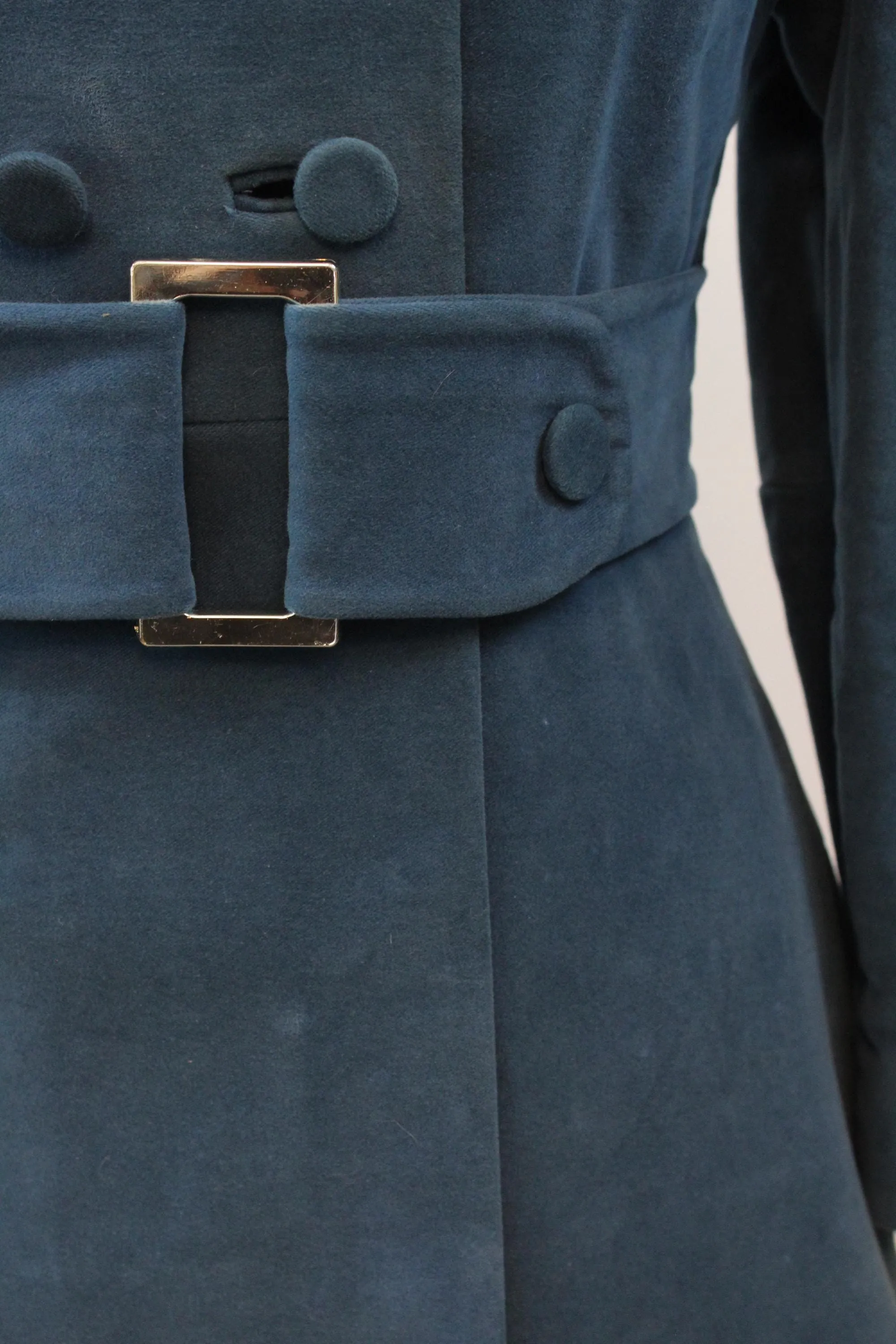 1960s COUNTRY PACER suede fur coat medium | new fall winter