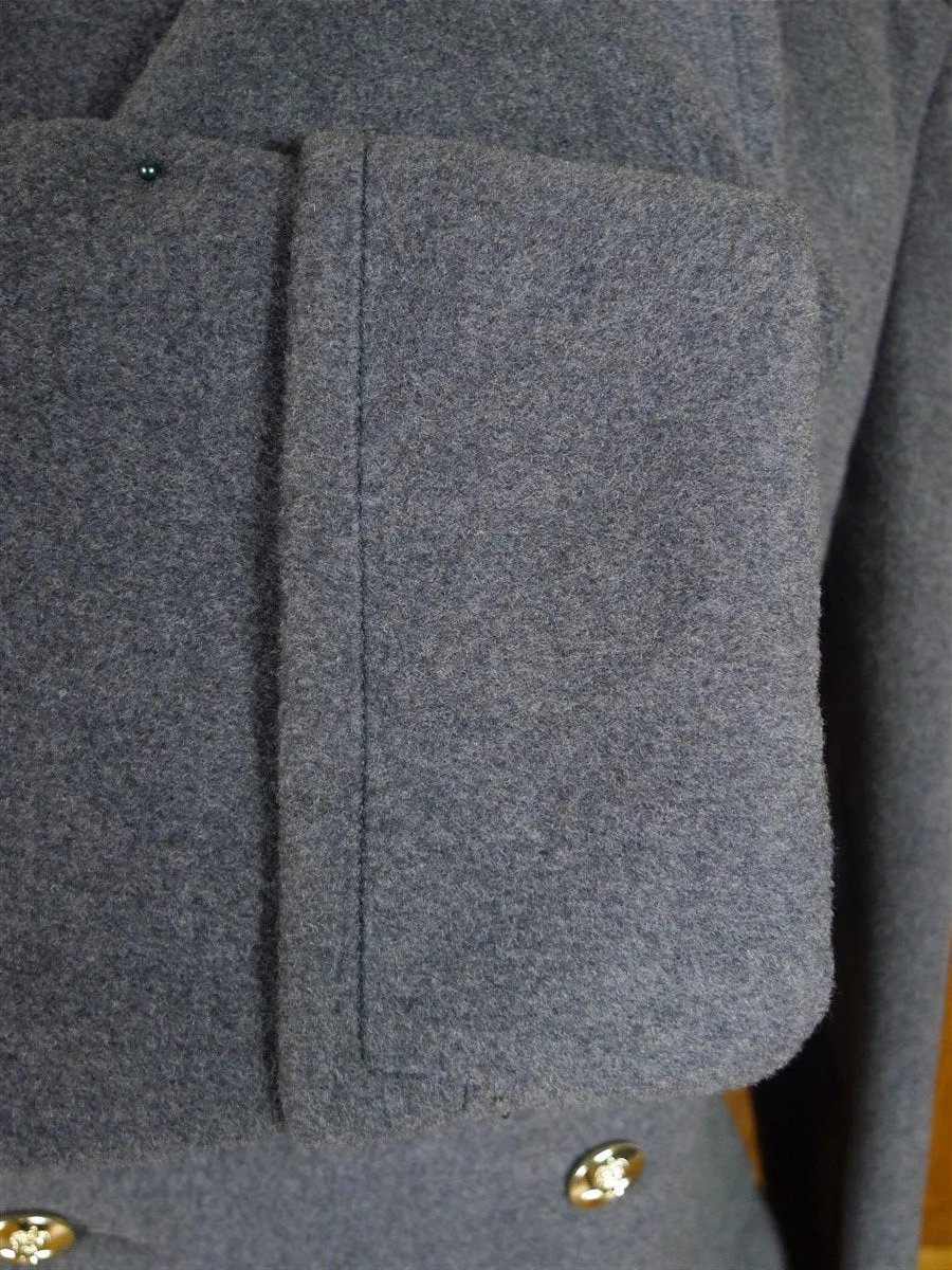 25/0251 extra-heavyweight genuine 1965 bespoke tailored crombie melton wool raf officer greatcoat overcoat coat 38