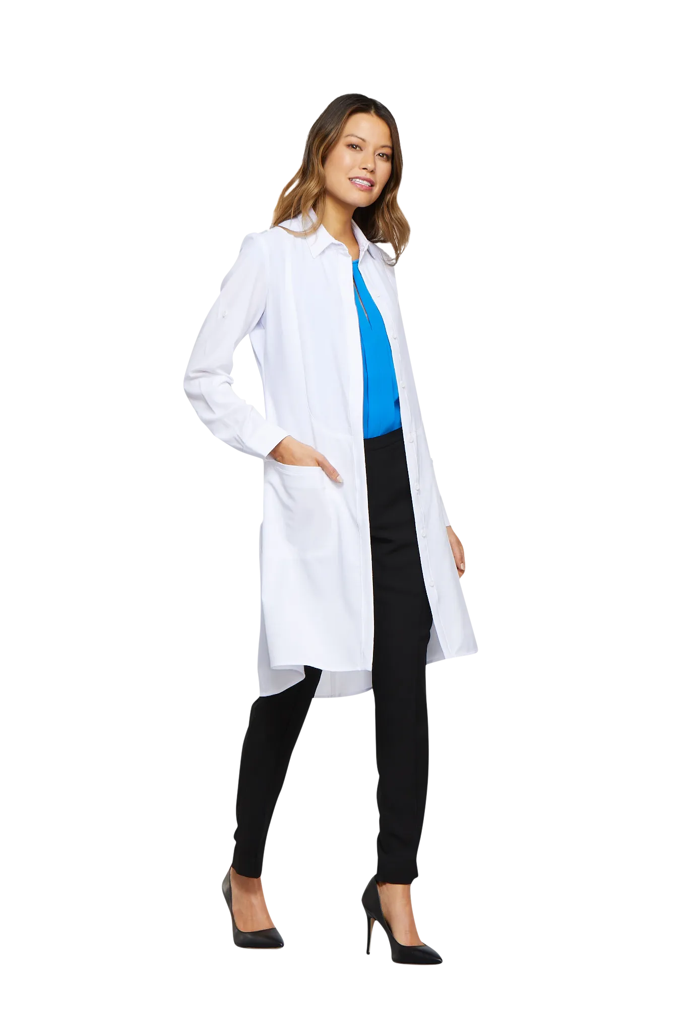 40" Women's Antimicrobial Lab Coat