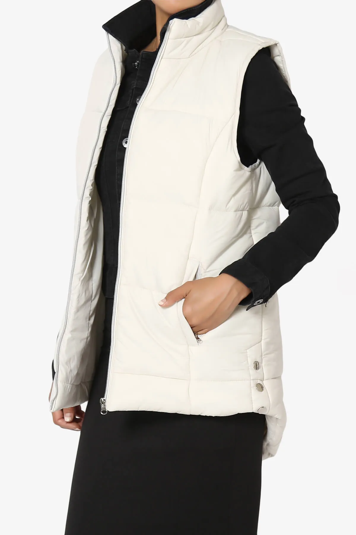 Anders Quilted Padded Vest Gilet PLUS