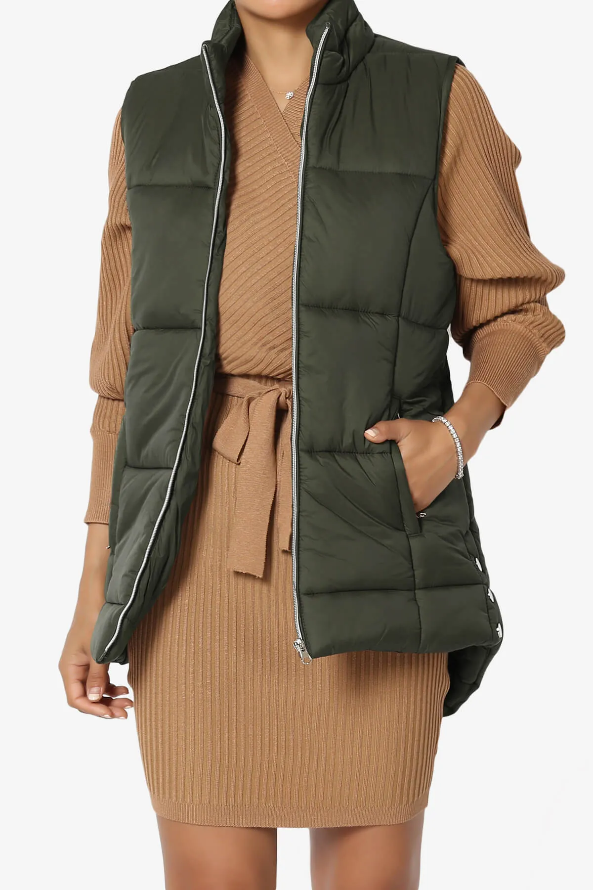 Anders Quilted Padded Vest Gilet PLUS