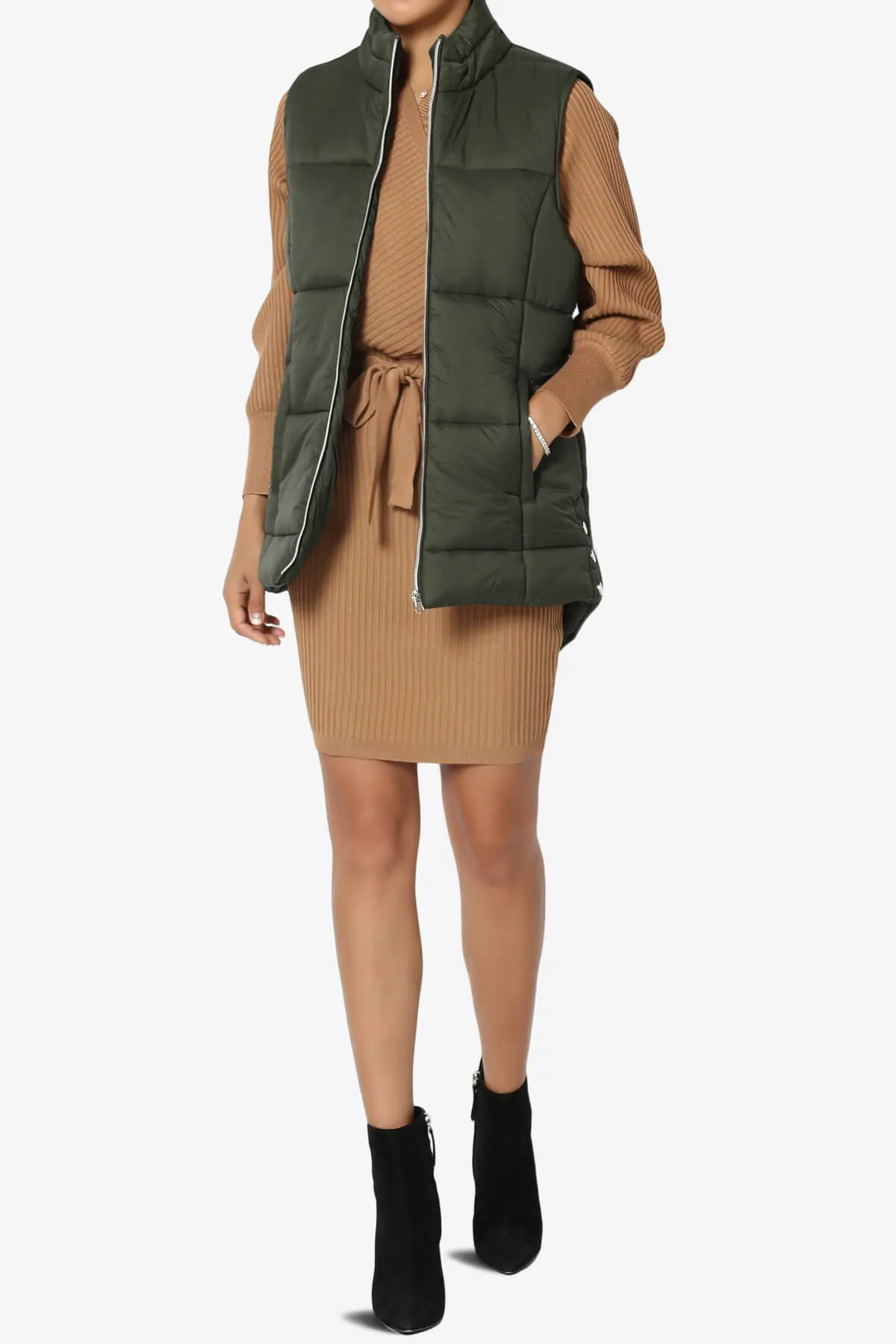 Anders Quilted Padded Vest Gilet PLUS