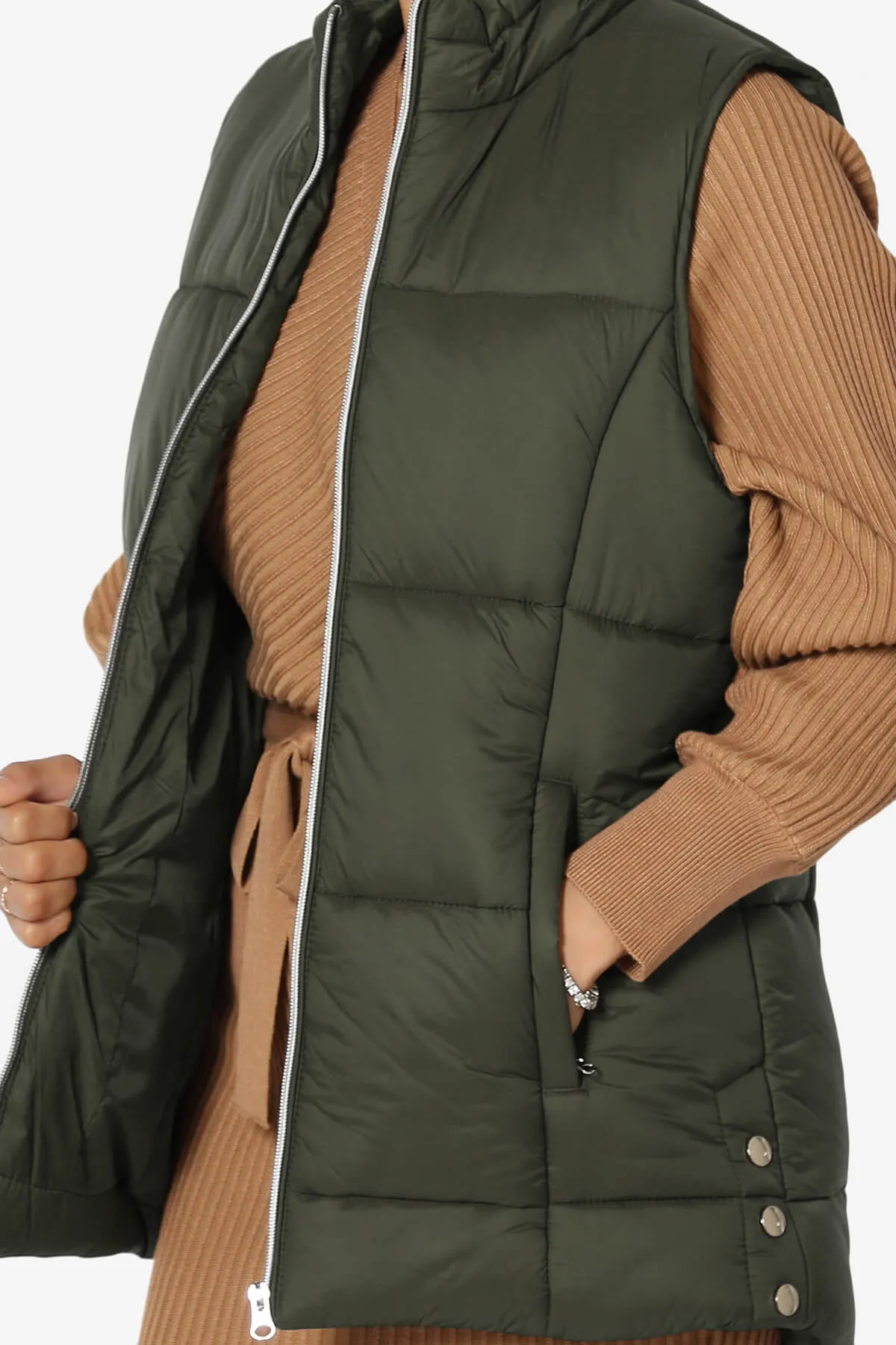 Anders Quilted Padded Vest Gilet PLUS