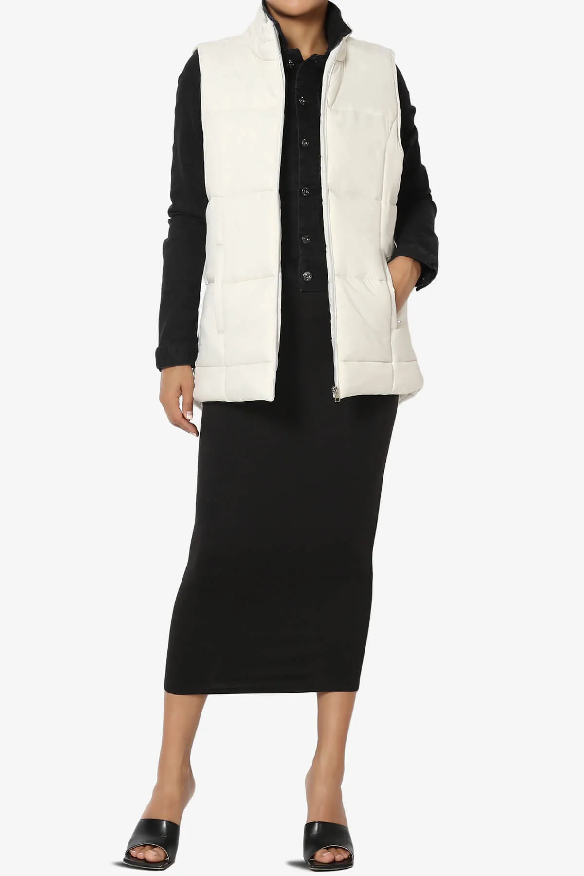 Anders Quilted Padded Vest Gilet PLUS