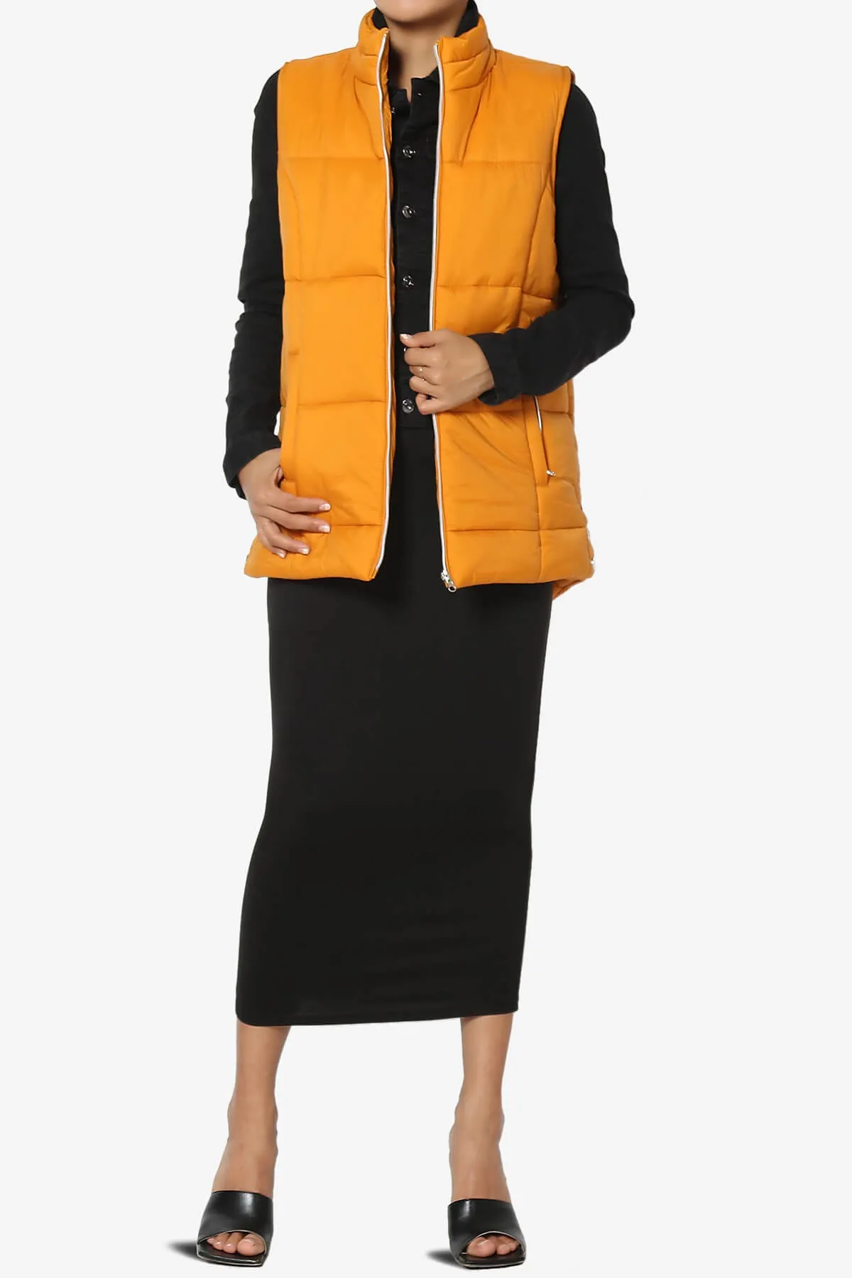 Anders Quilted Padded Vest Gilet PLUS