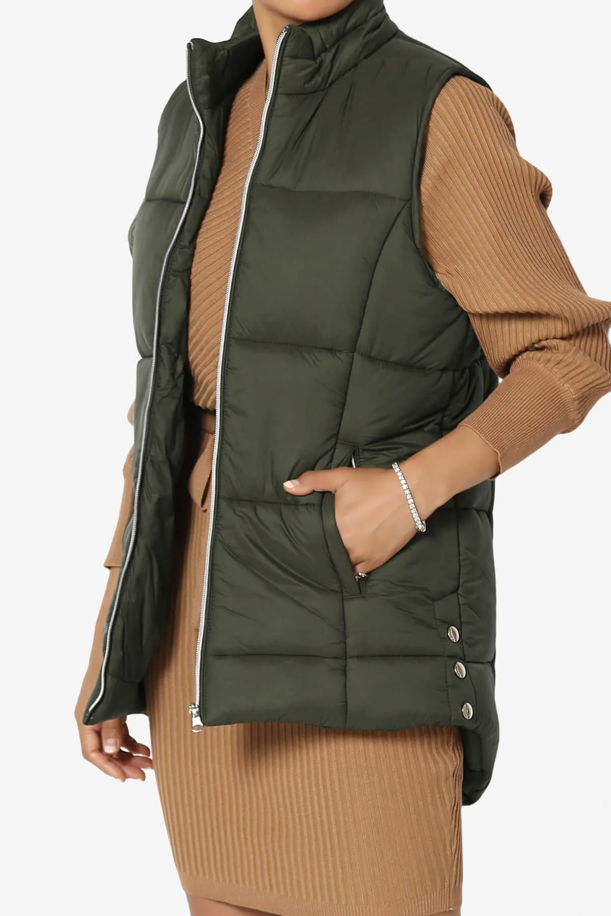 Anders Quilted Padded Vest Gilet PLUS