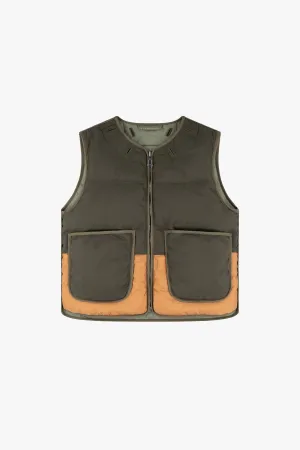 Aviator Down Vest - Moss / Eucalyptus