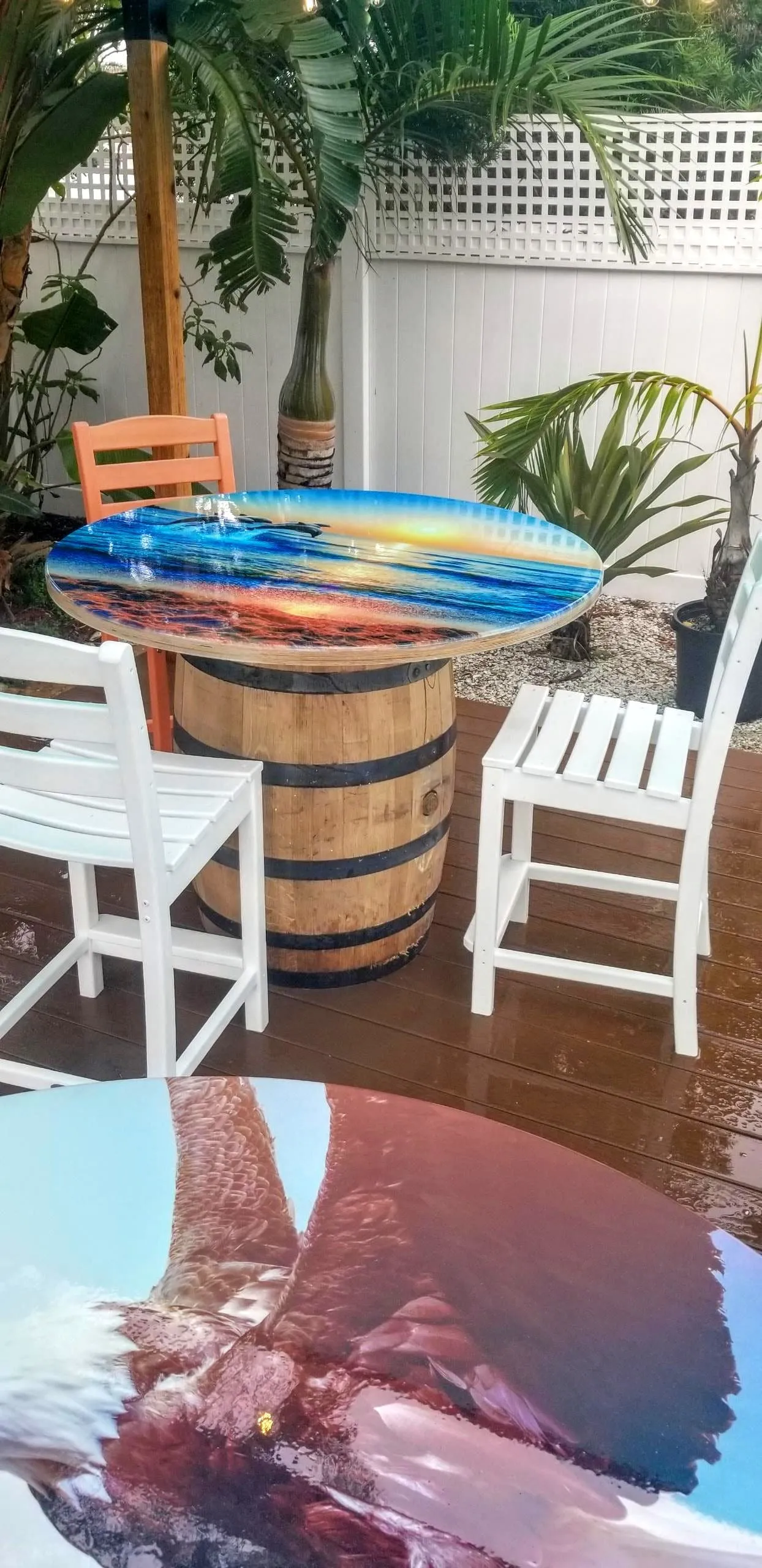 Barrel Table Top