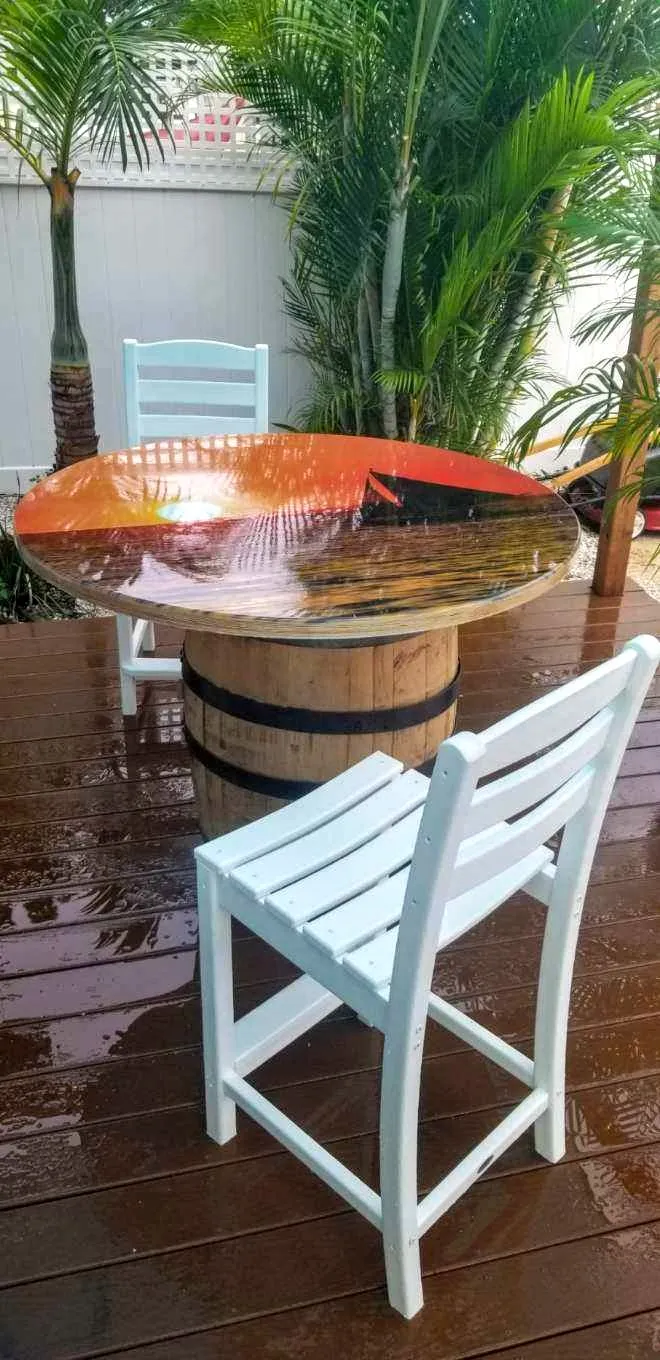 Barrel Table Top