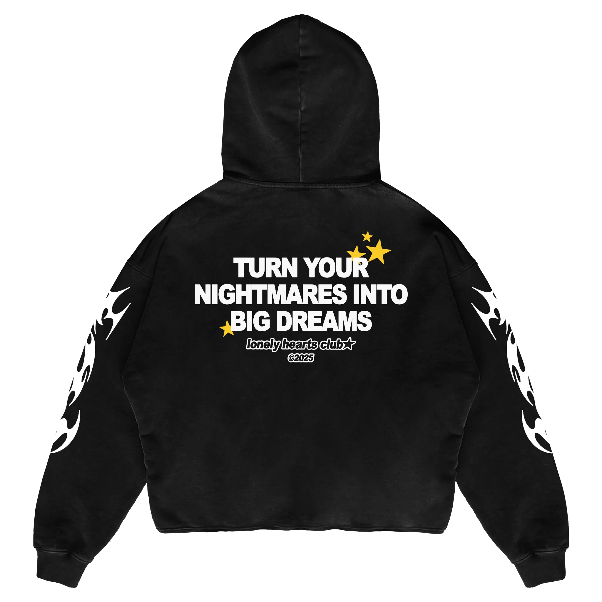 Believe In Yourself Cropped Premium Hoodie