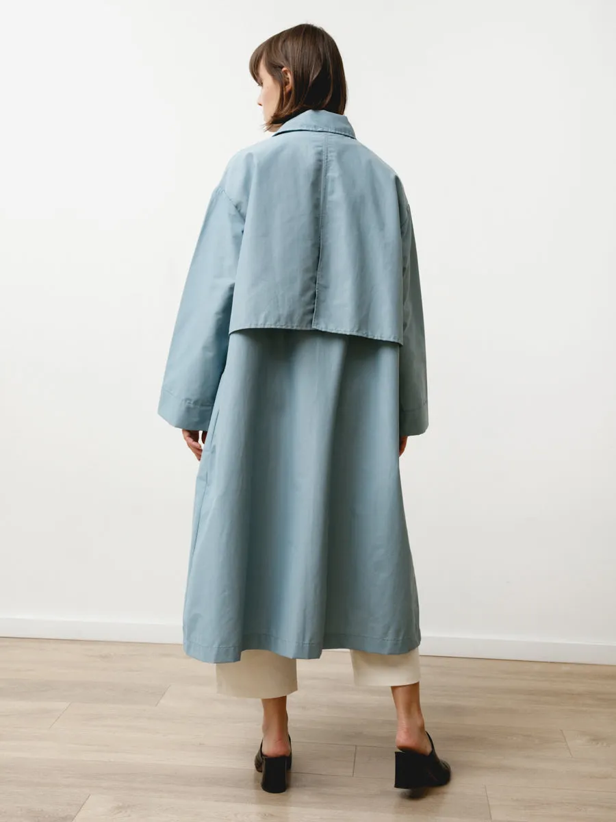 bell jacket - anorak steel blue