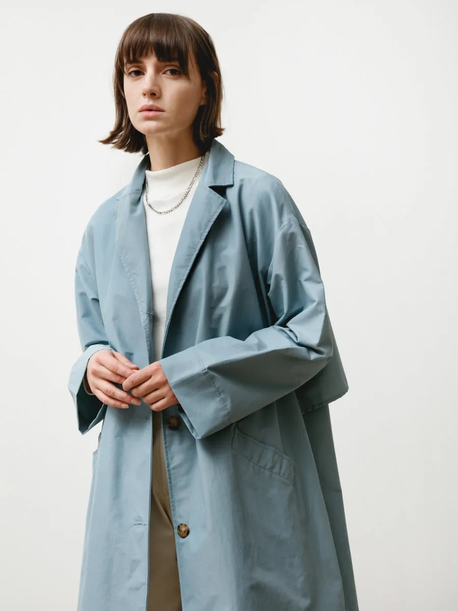 bell jacket - anorak steel blue