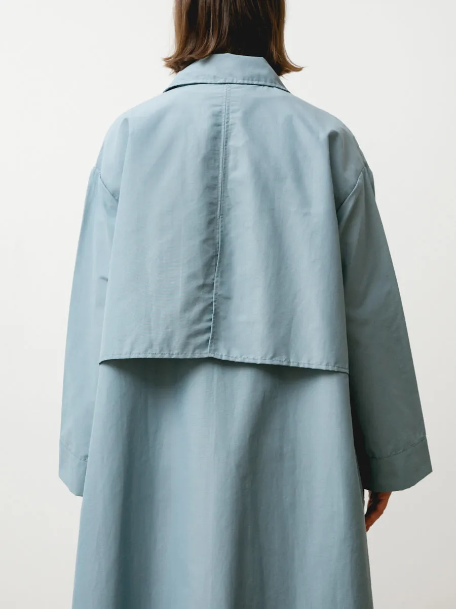 bell jacket - anorak steel blue