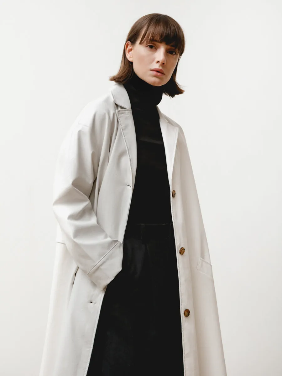 bell jacket - vegan leather snow