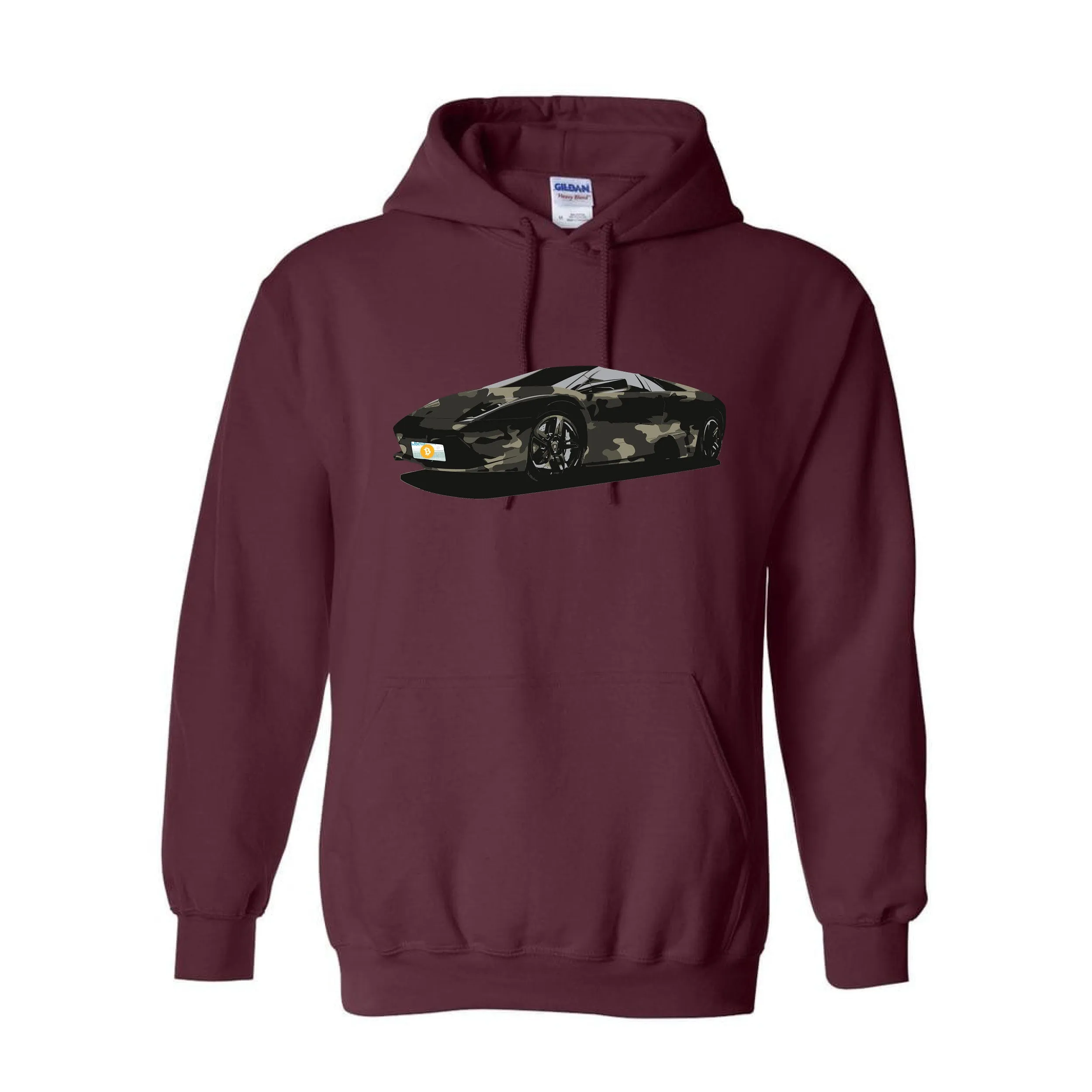 Bitcoin Lambo Hoodies