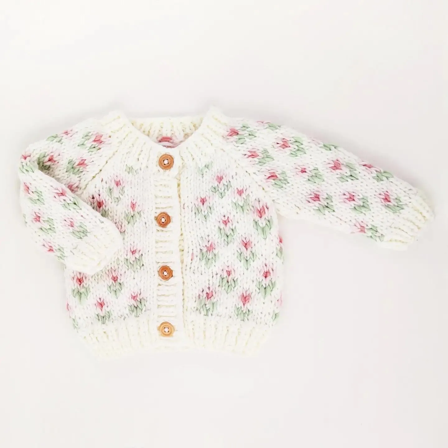 Bitty Blooms Blush Cardigan Sweater Baby & Toddler