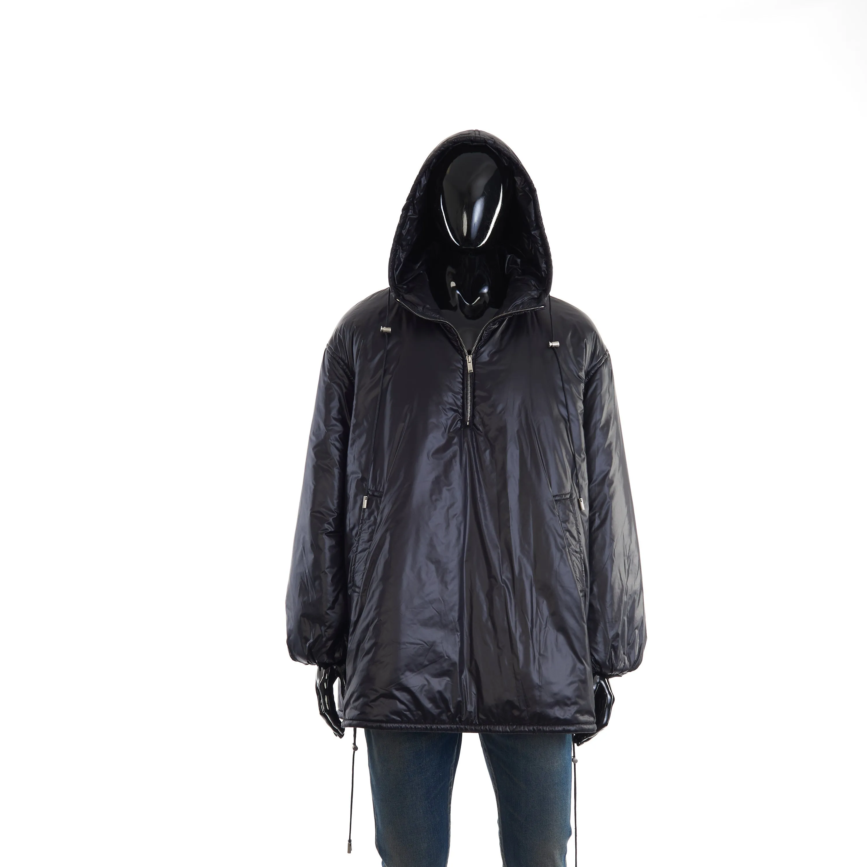 Black Cassandre Anorak In Nylon