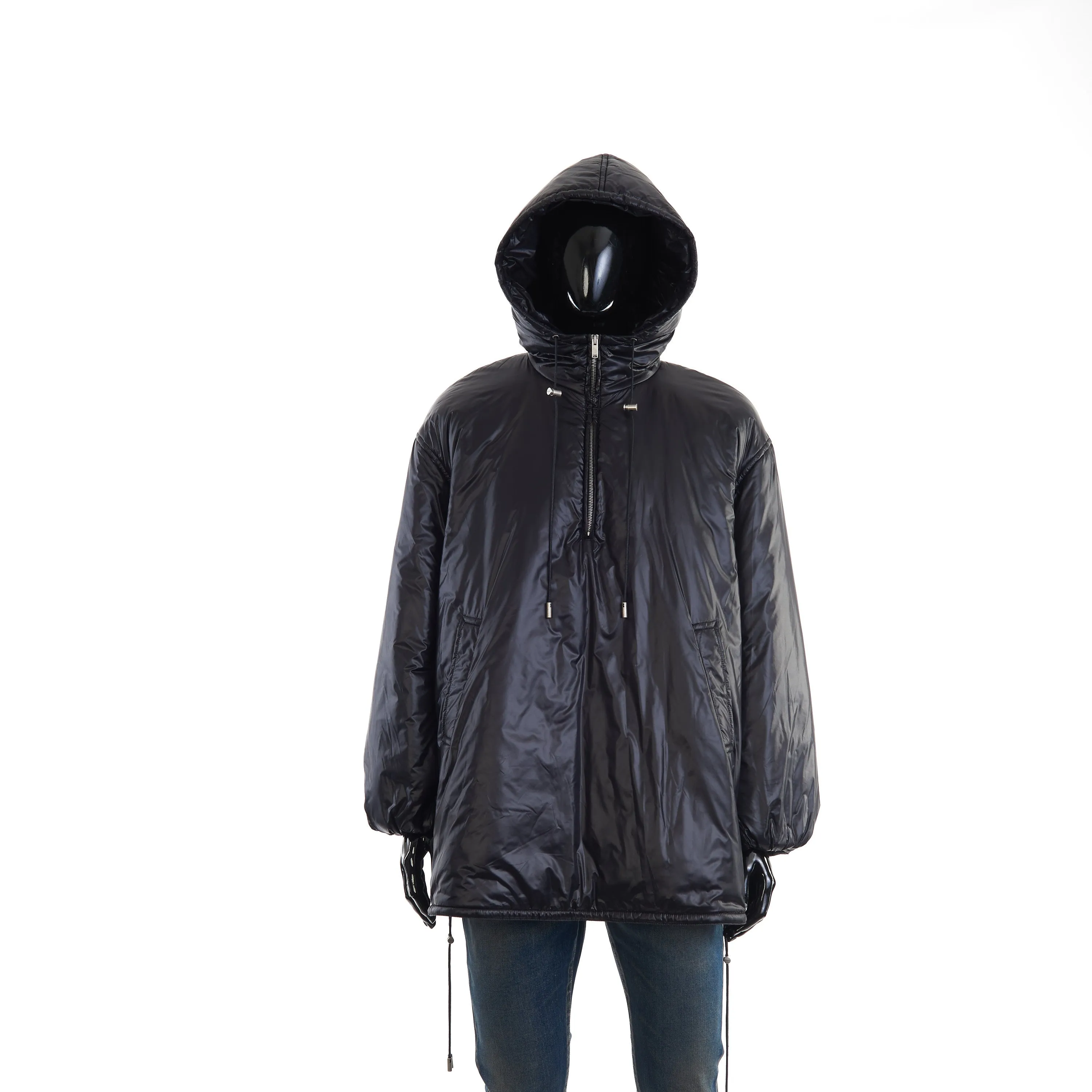 Black Cassandre Anorak In Nylon