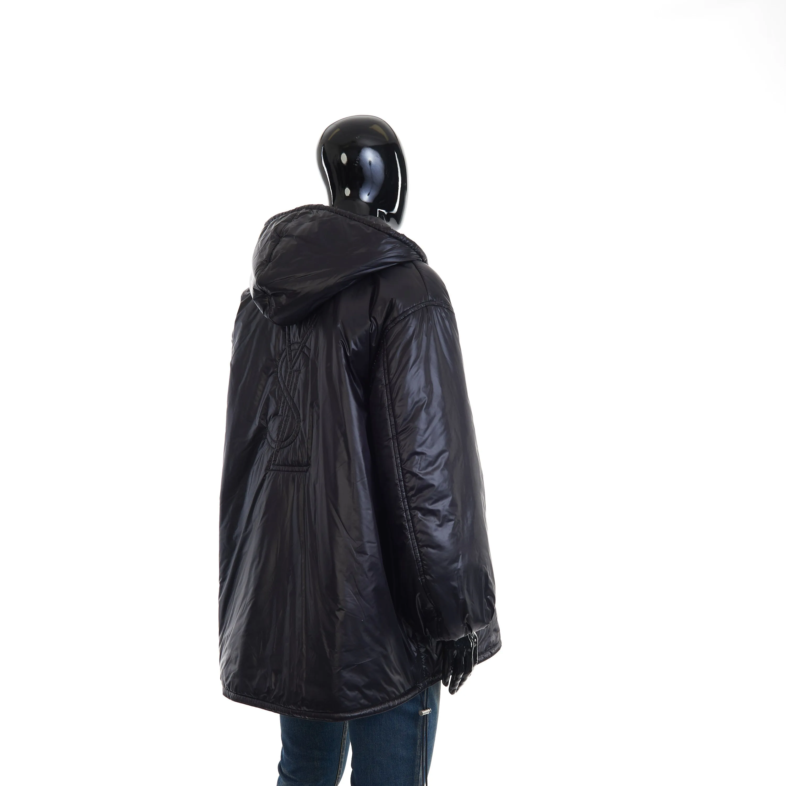 Black Cassandre Anorak In Nylon