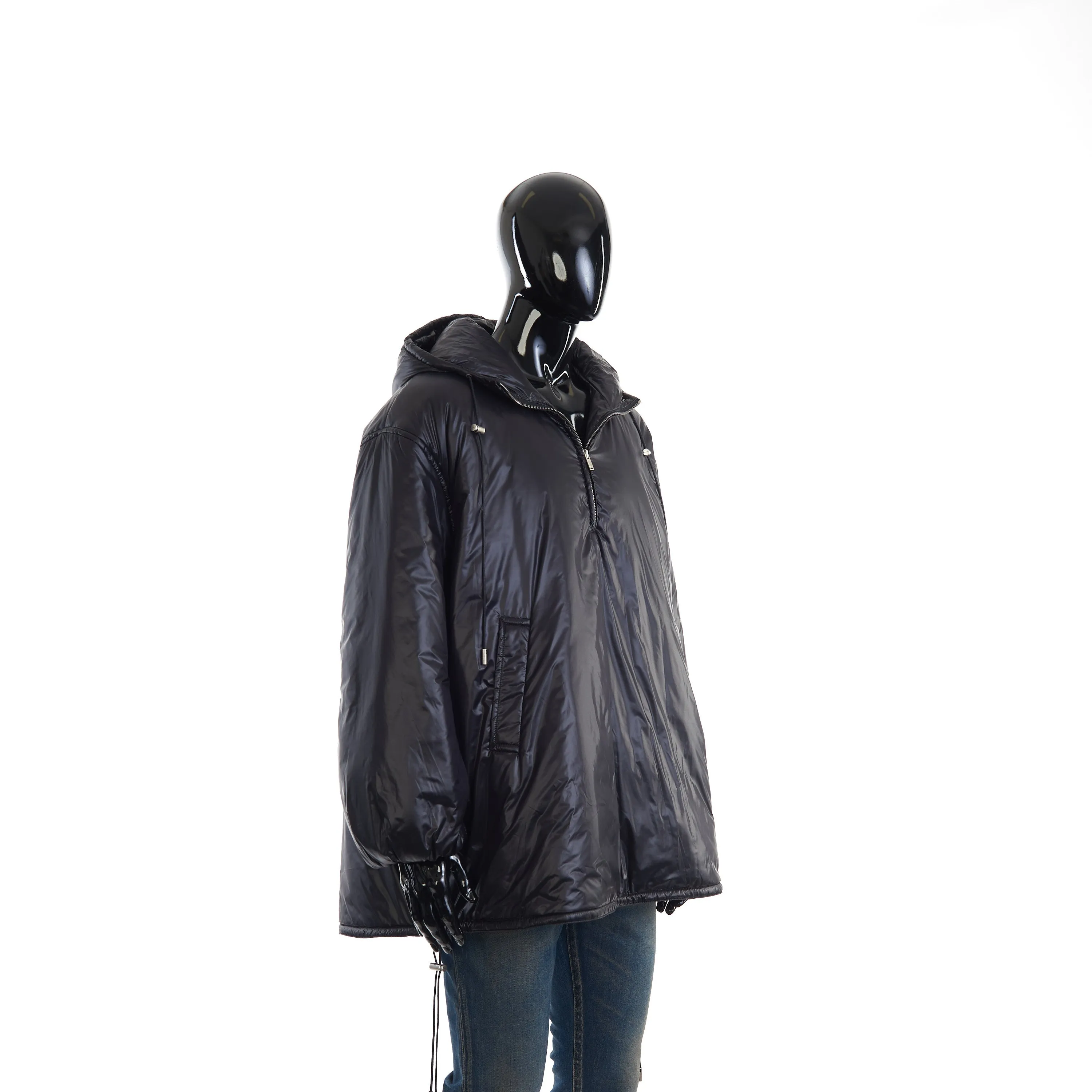 Black Cassandre Anorak In Nylon