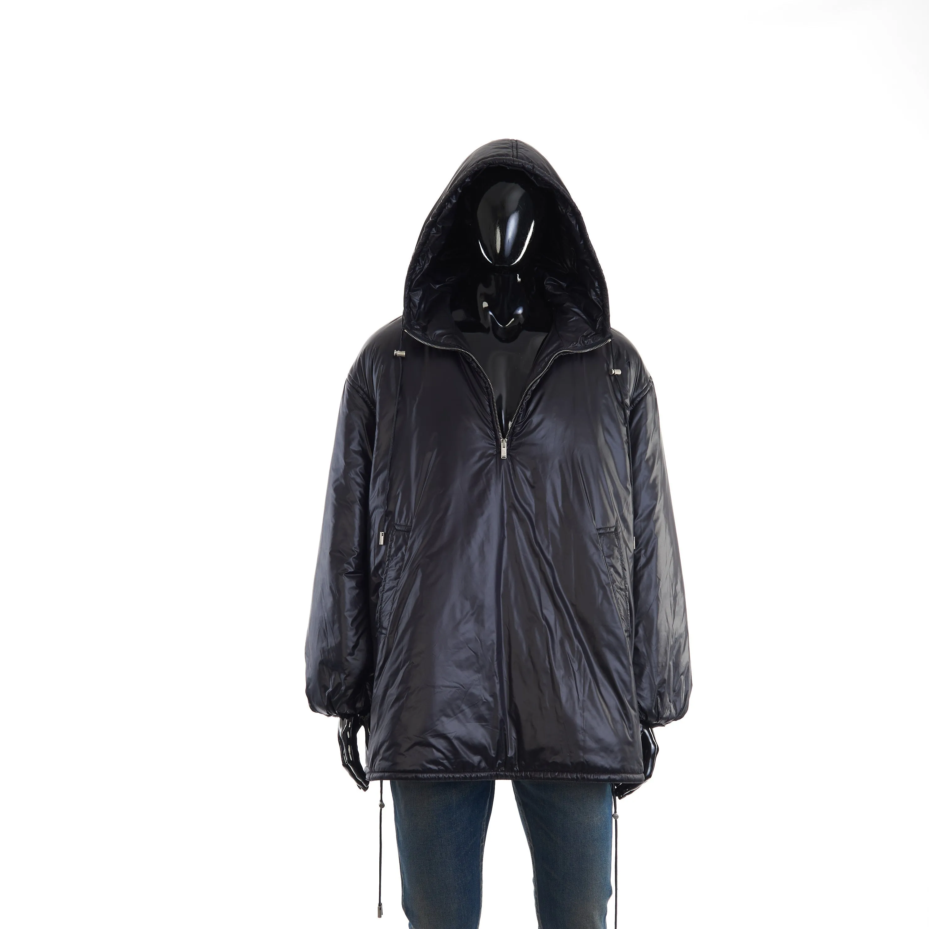 Black Cassandre Anorak In Nylon