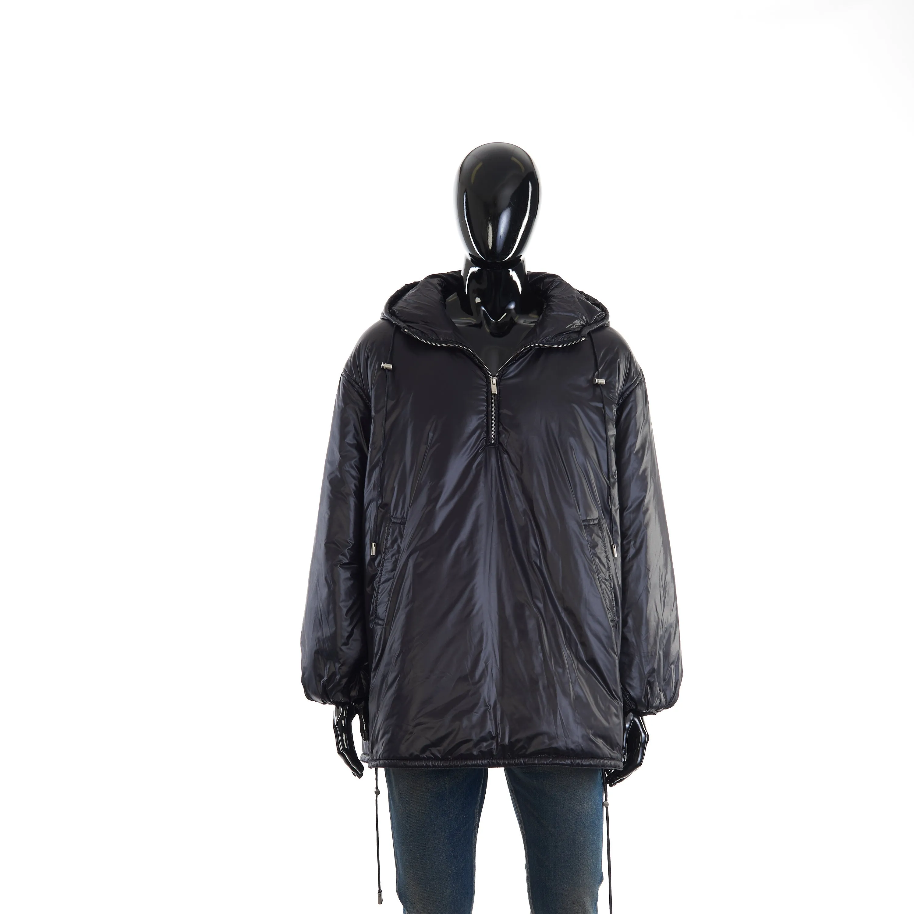 Black Cassandre Anorak In Nylon