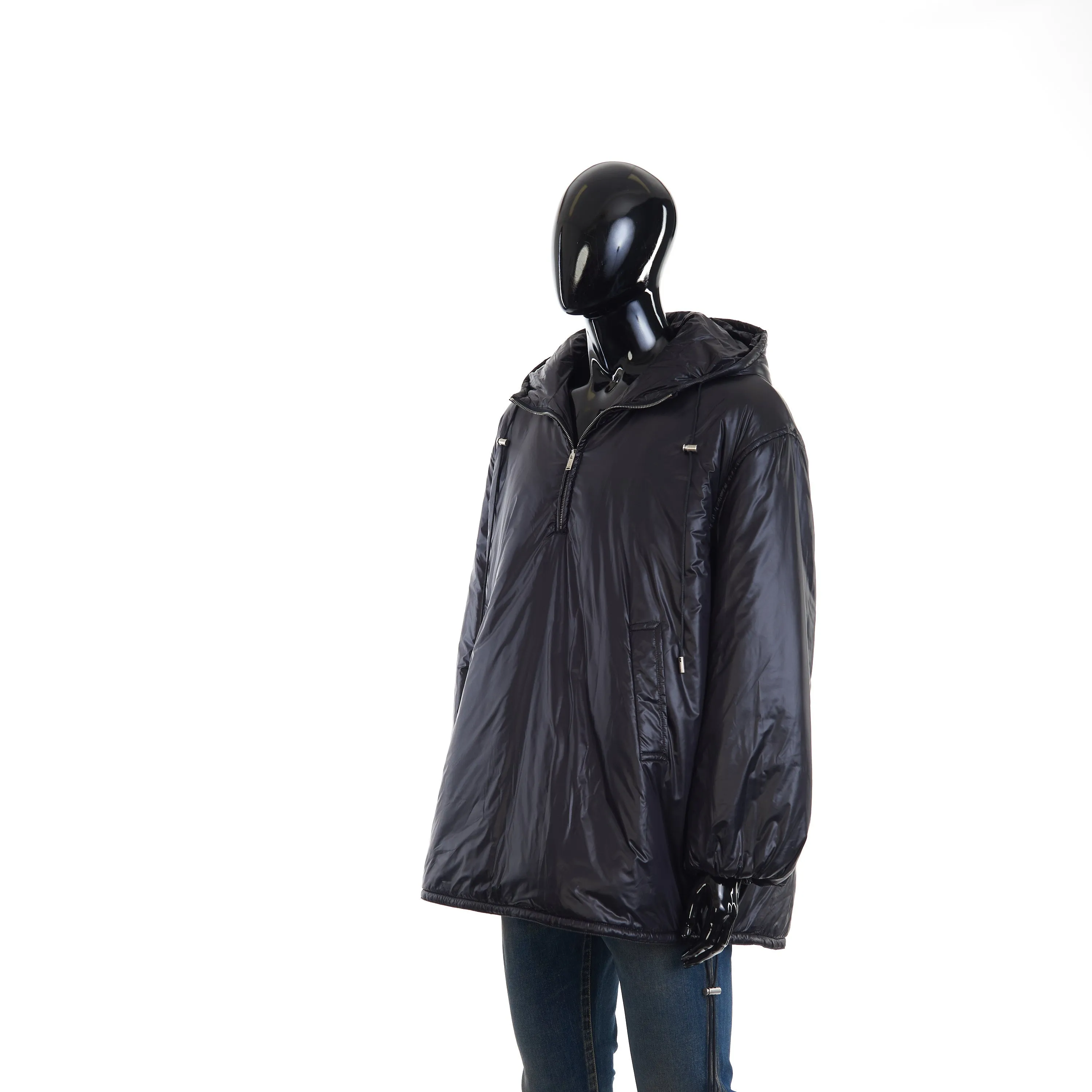 Black Cassandre Anorak In Nylon