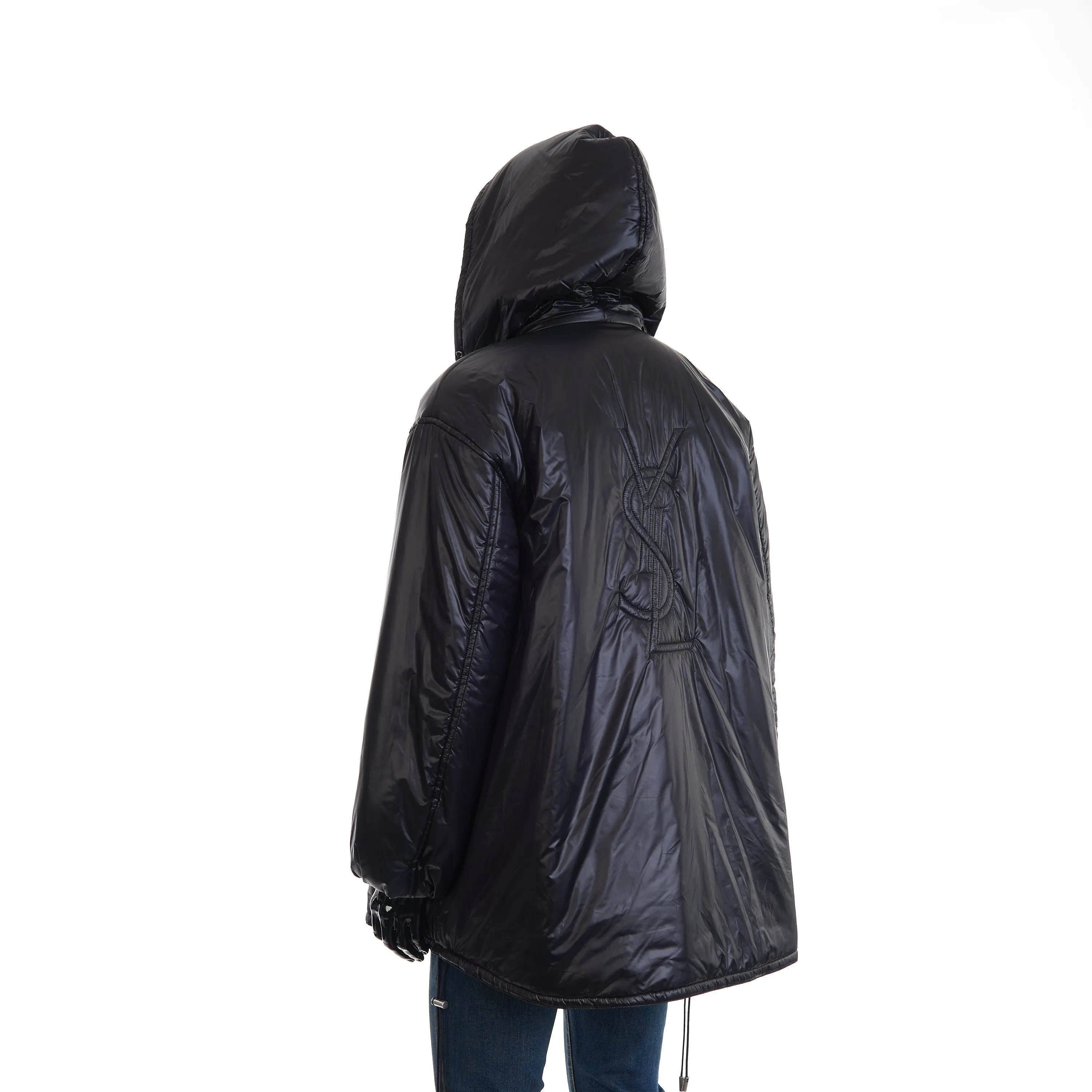 Black Cassandre Anorak In Nylon