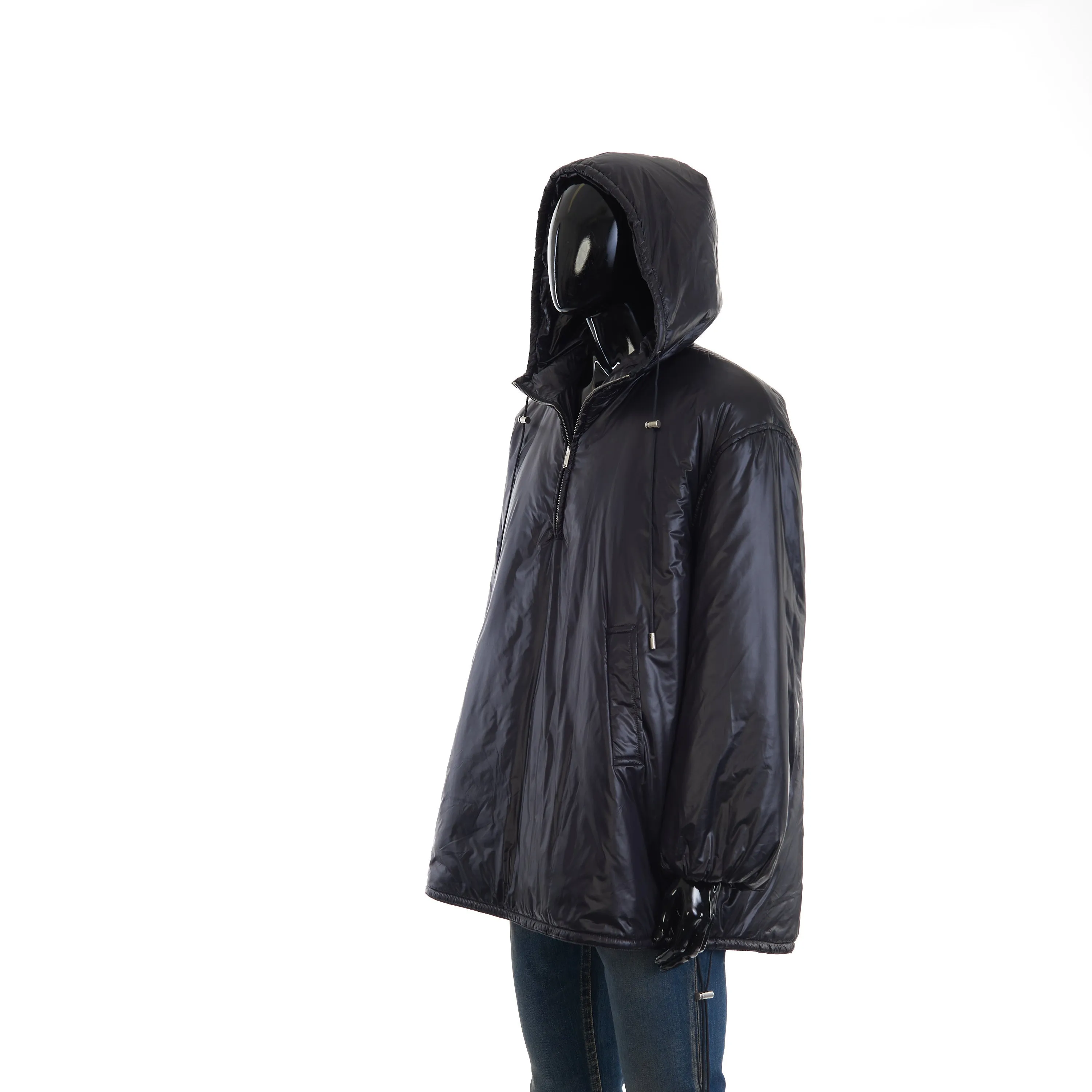 Black Cassandre Anorak In Nylon