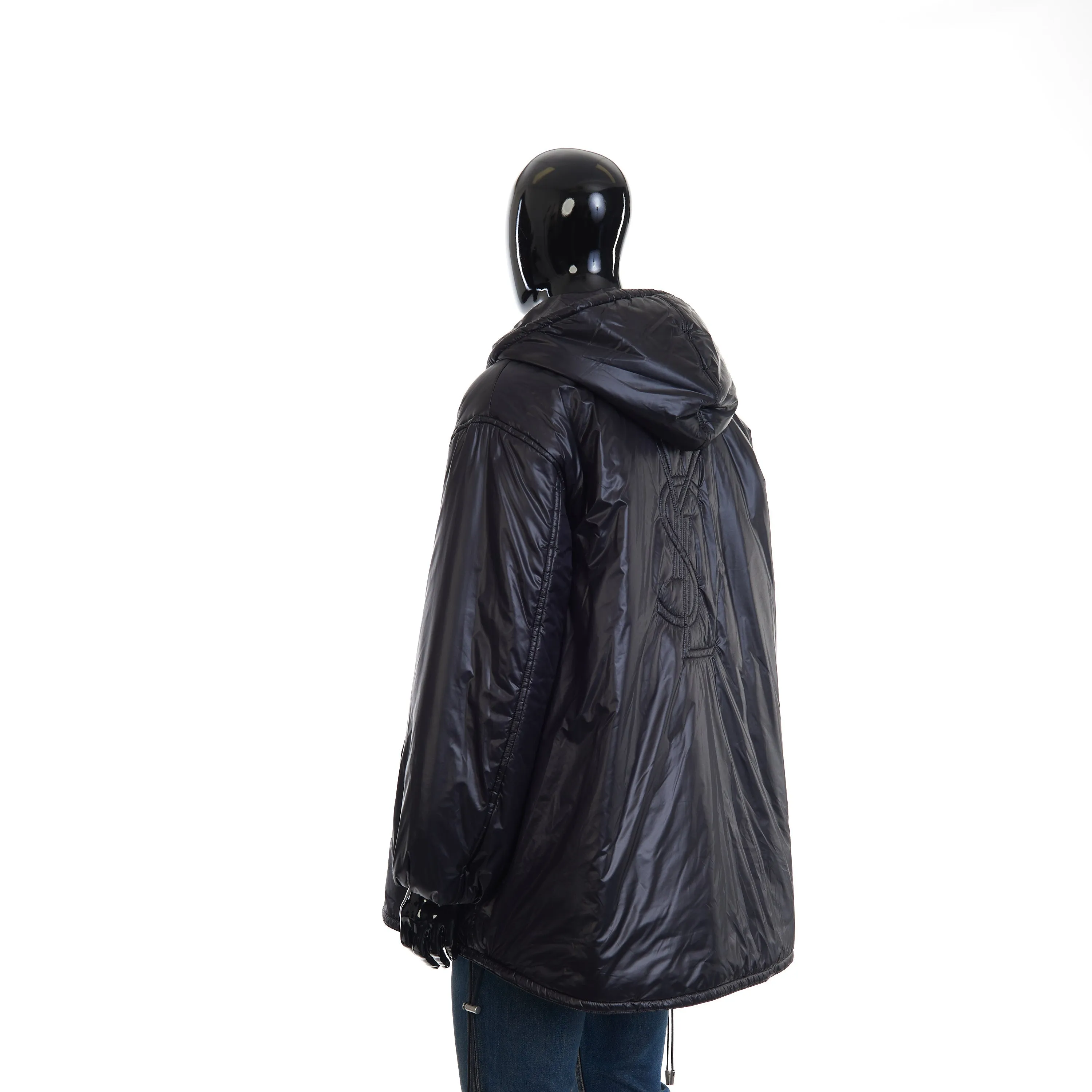 Black Cassandre Anorak In Nylon