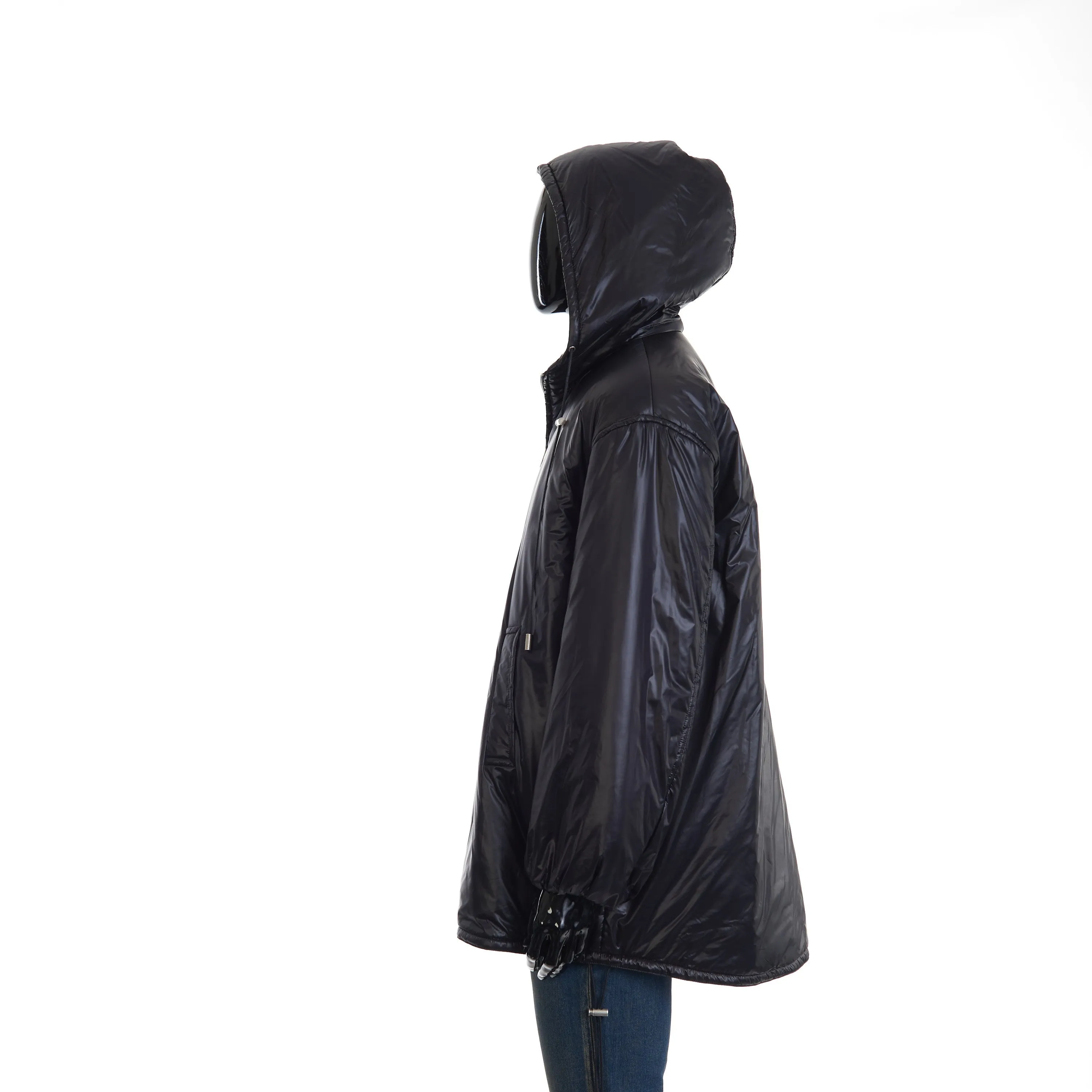 Black Cassandre Anorak In Nylon
