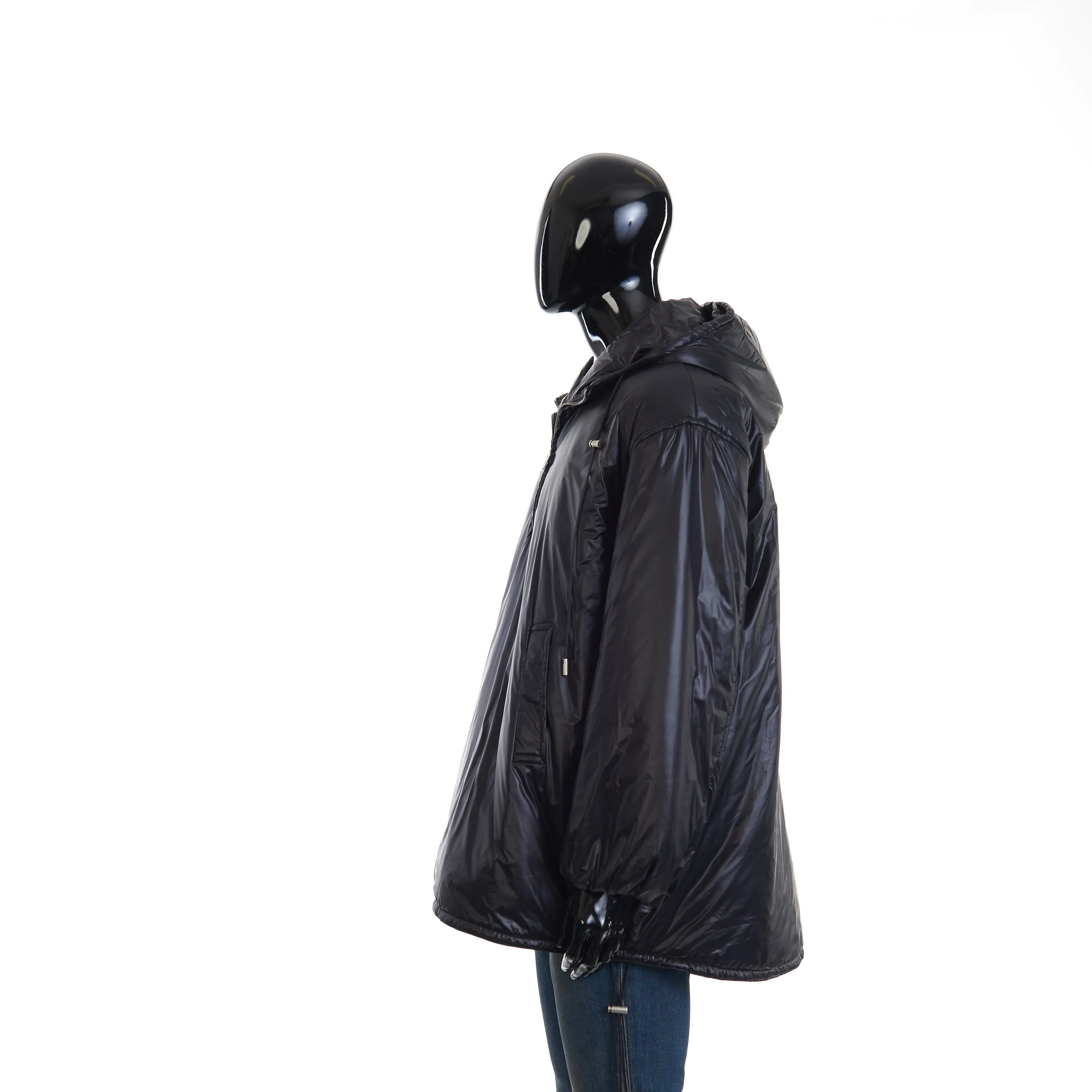 Black Cassandre Anorak In Nylon