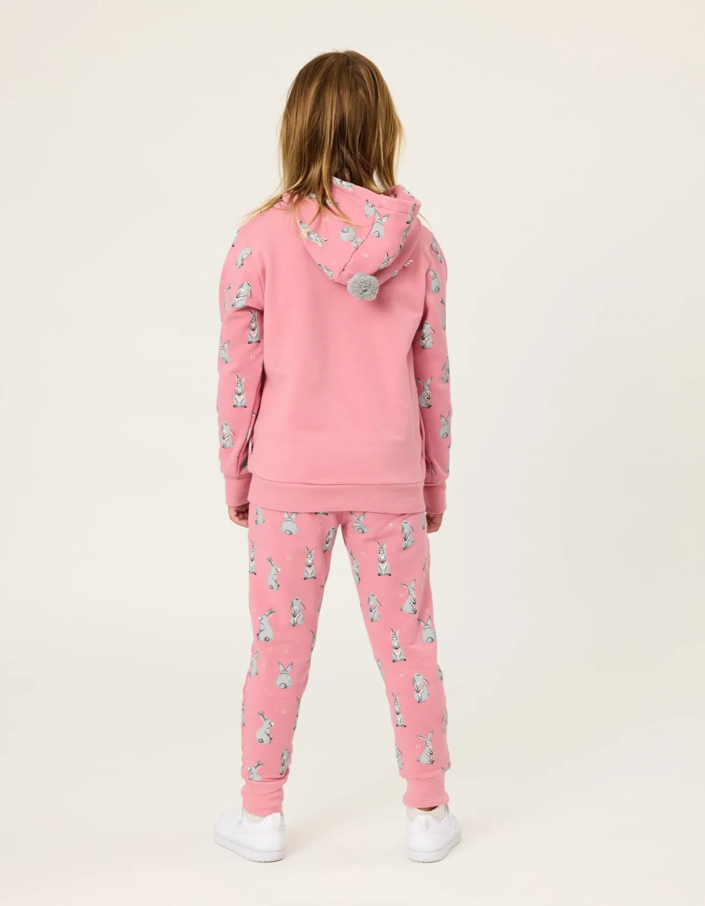 Bluebell Bunny Pom Pom Hood