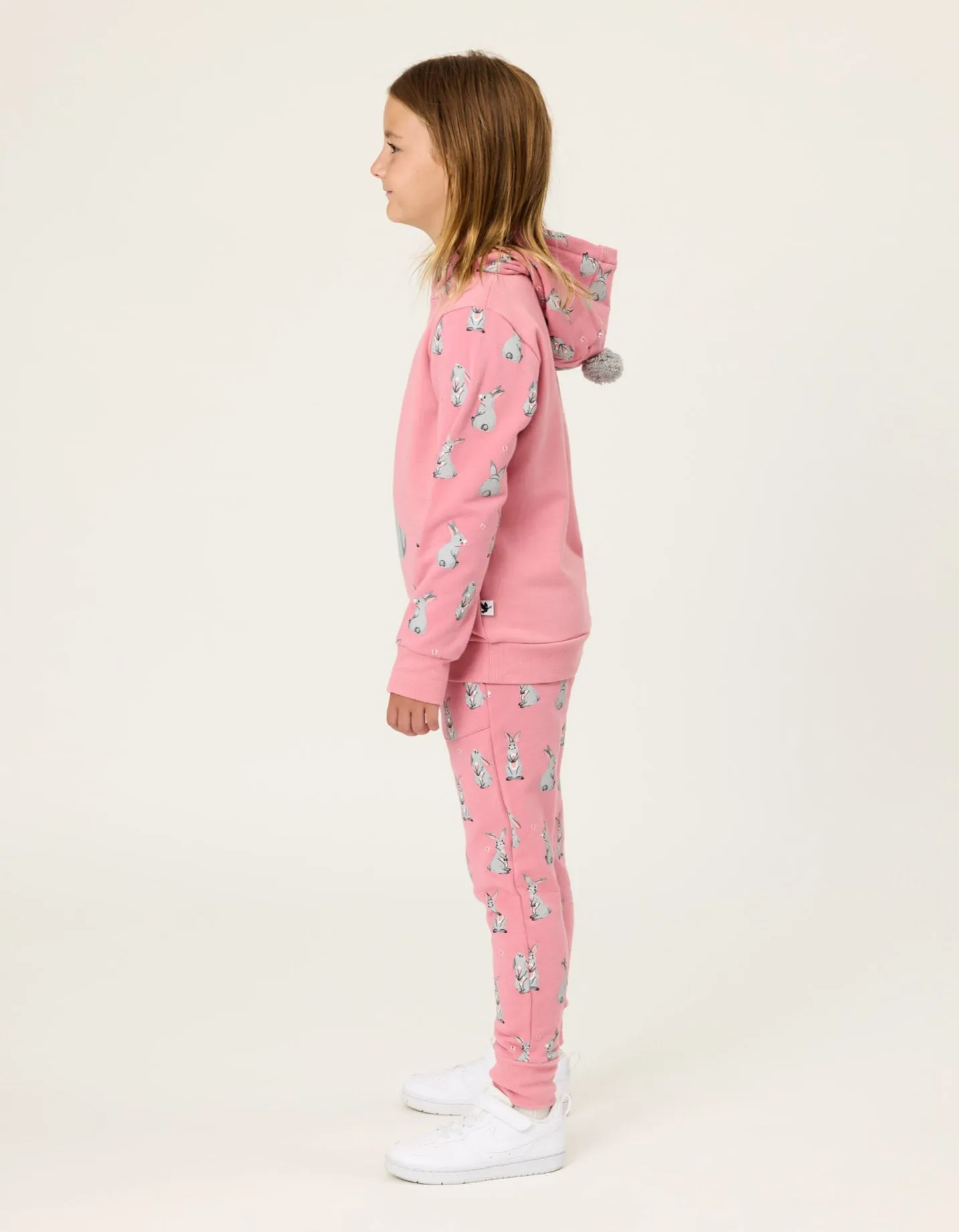 Bluebell Bunny Pom Pom Hood