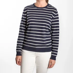 Breton Jumper / Navy   White