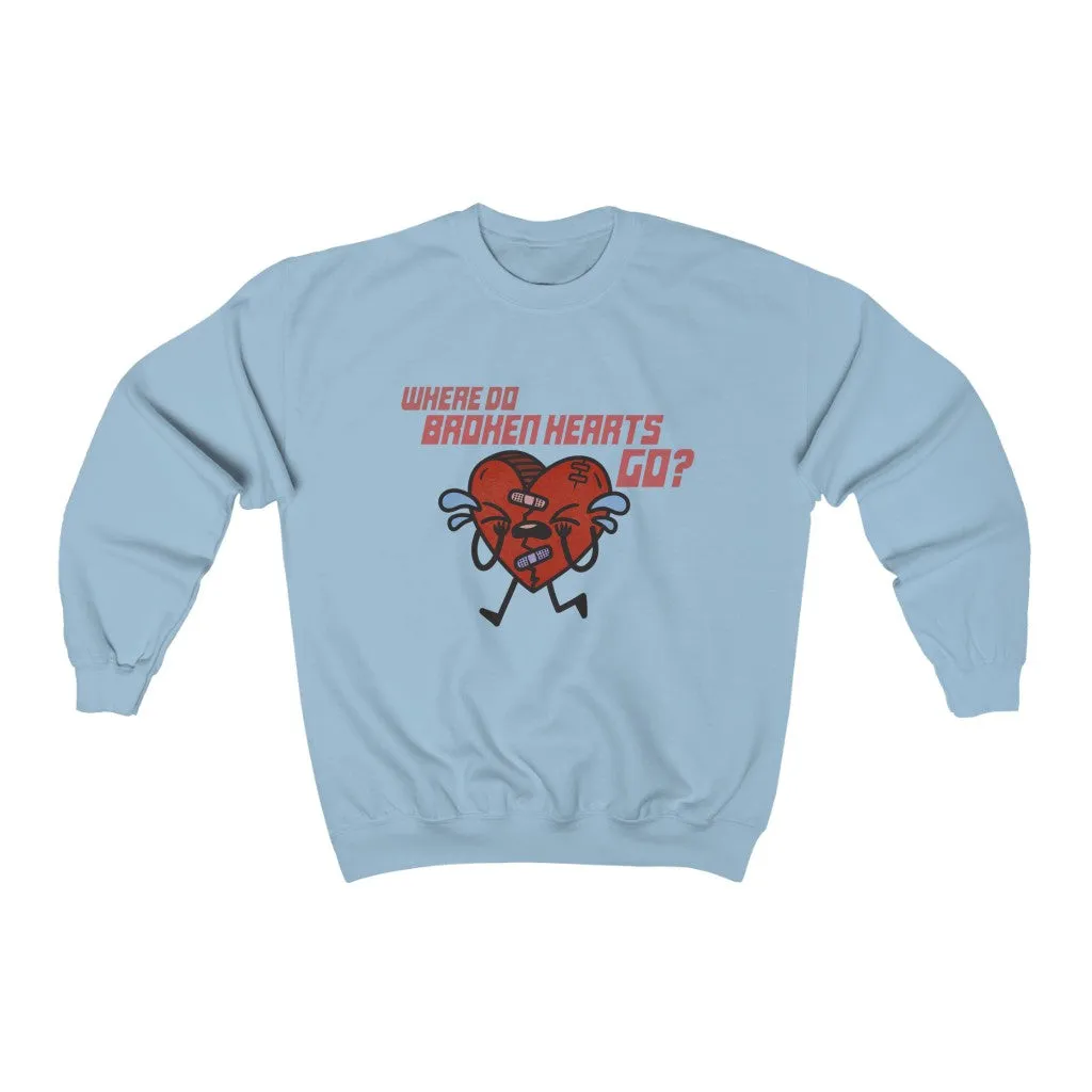 Broken Hearts Crewneck Sweatshirt