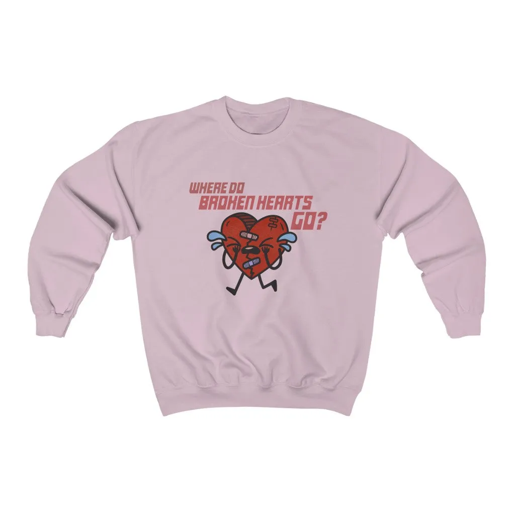 Broken Hearts Crewneck Sweatshirt