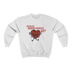 Broken Hearts Crewneck Sweatshirt