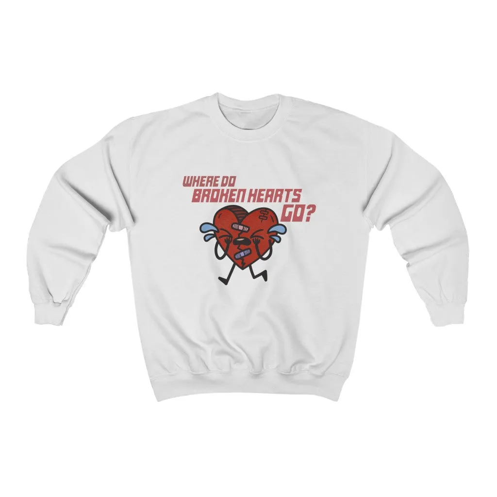 Broken Hearts Crewneck Sweatshirt