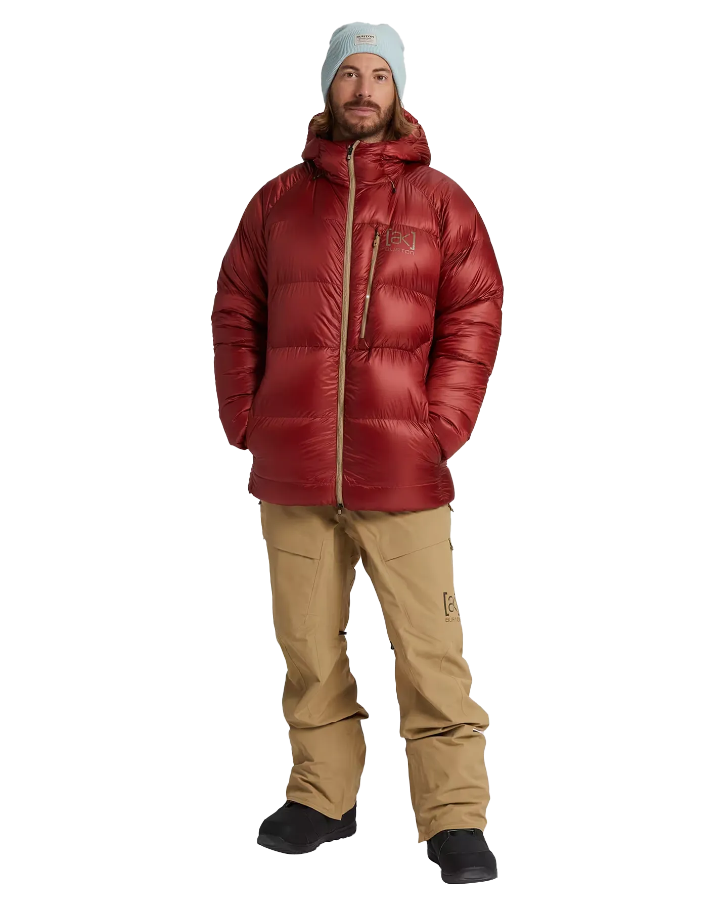 Burton Men's [ak]® Baker Expedition Down Jacket - Turbo Red