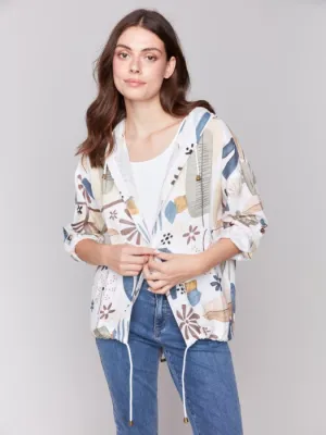 Cactus Linen Duster Jacket