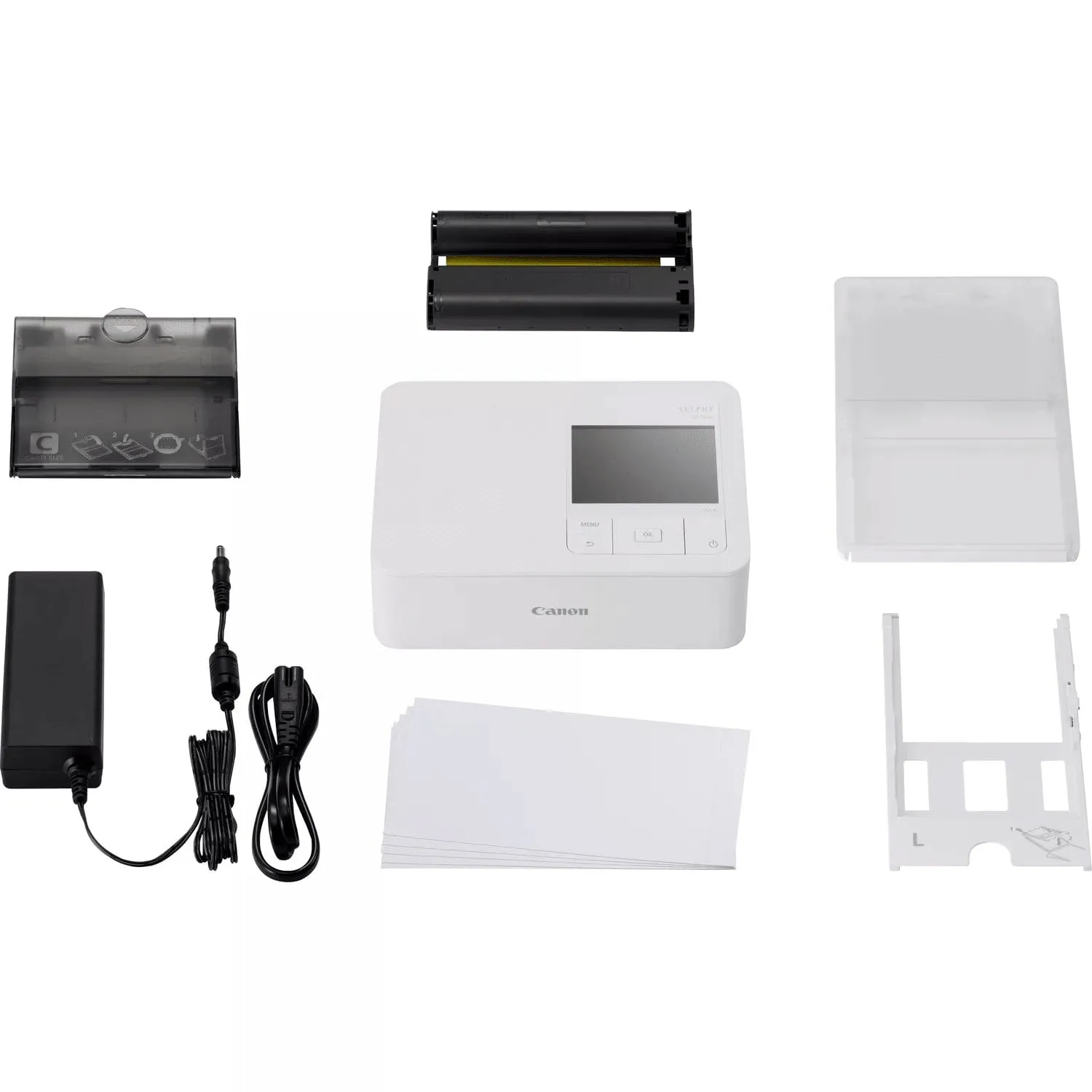 Canon SELPHY CP1500 Wi-Fi Colour Portable Photo Printer White 5540C003