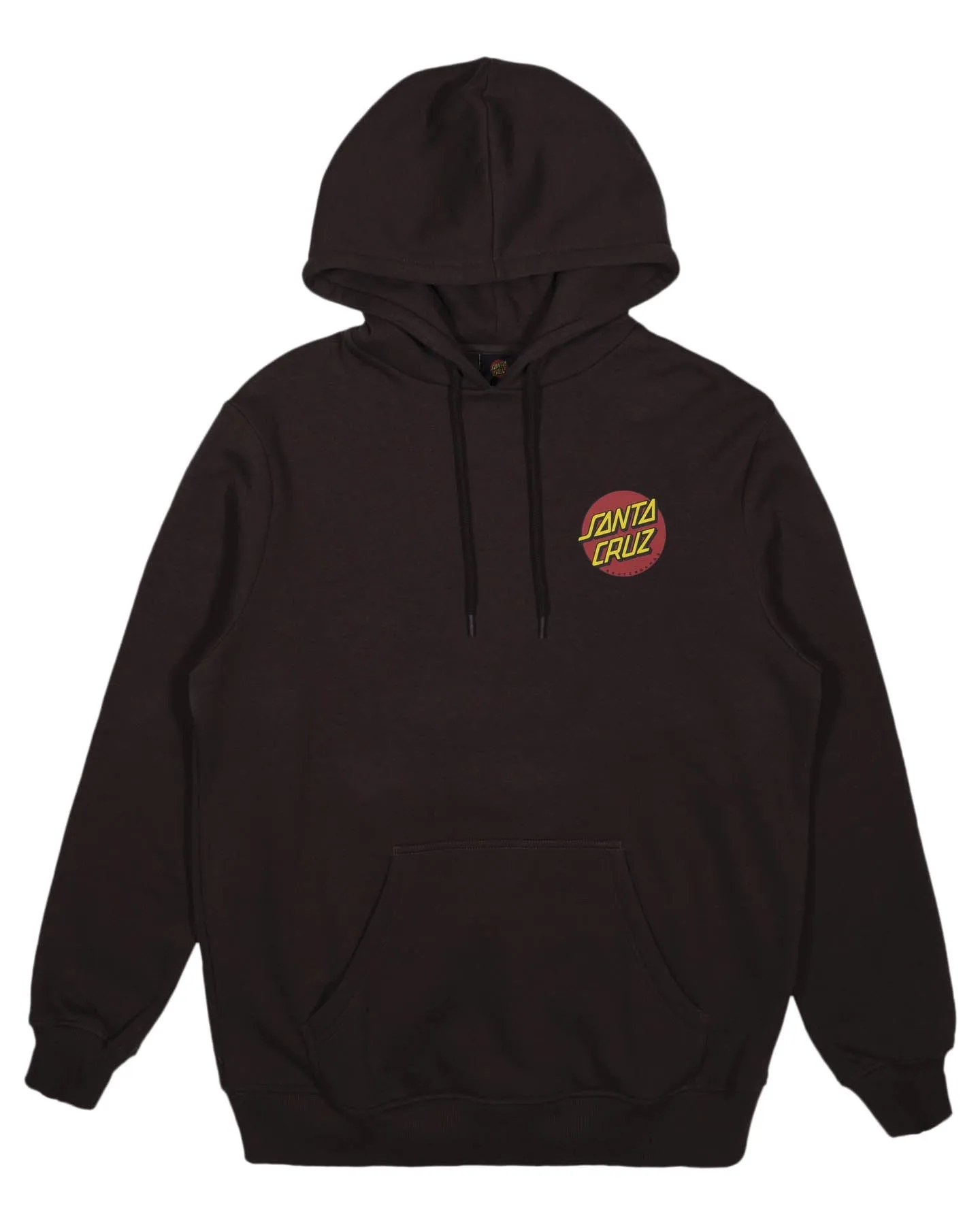 Classic Dot Puff Chest Hoody - Brown