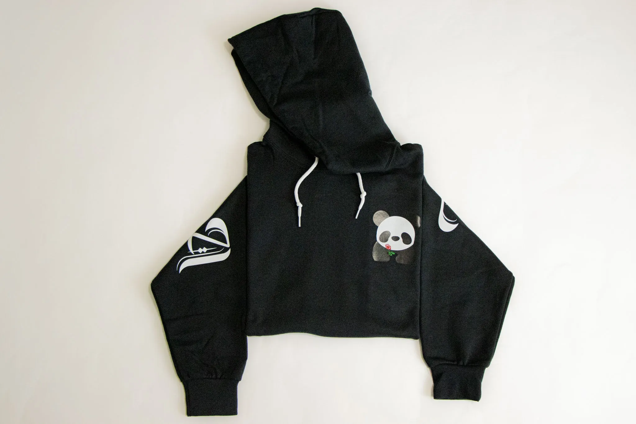 Cozy Panda Rose Hoodie