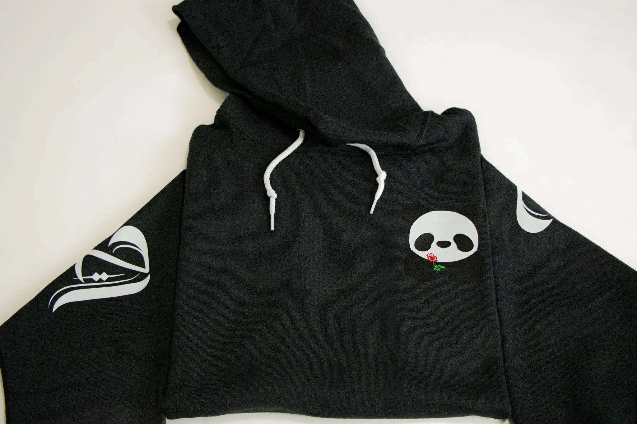 Cozy Panda Rose Hoodie