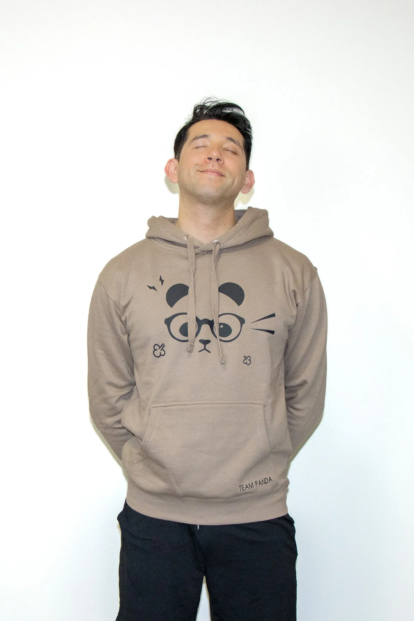 Cozy Pullover Silly Panda Hoodie