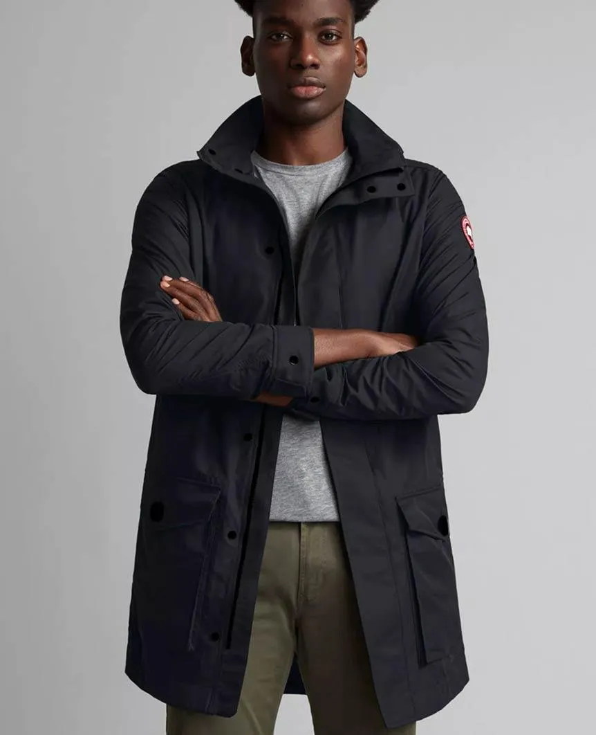 Crew Trench Black Mens