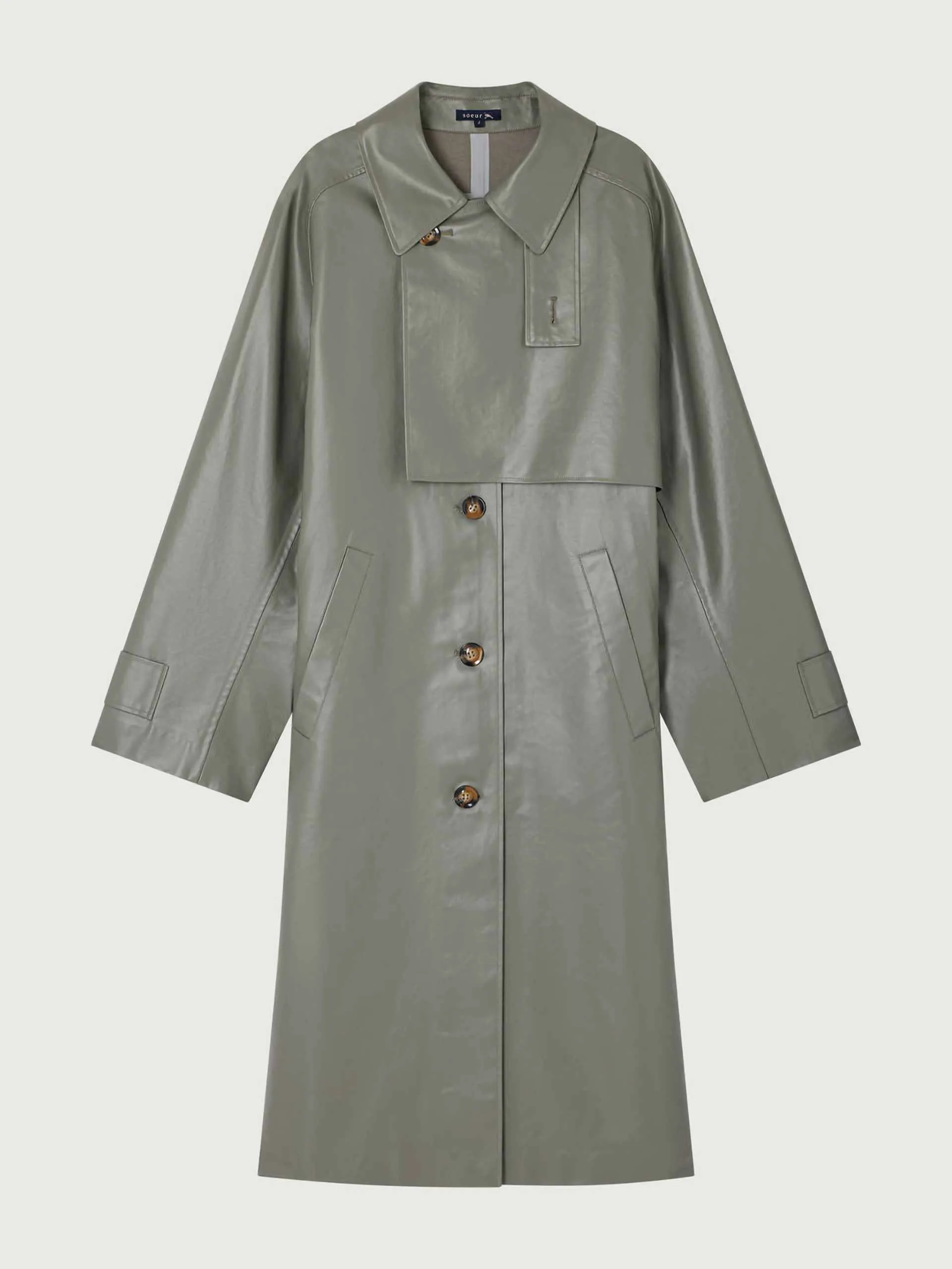 Dino trench coat