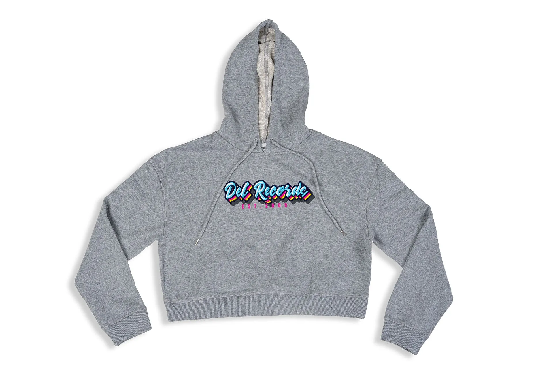 DR Decal Crop Hoodie