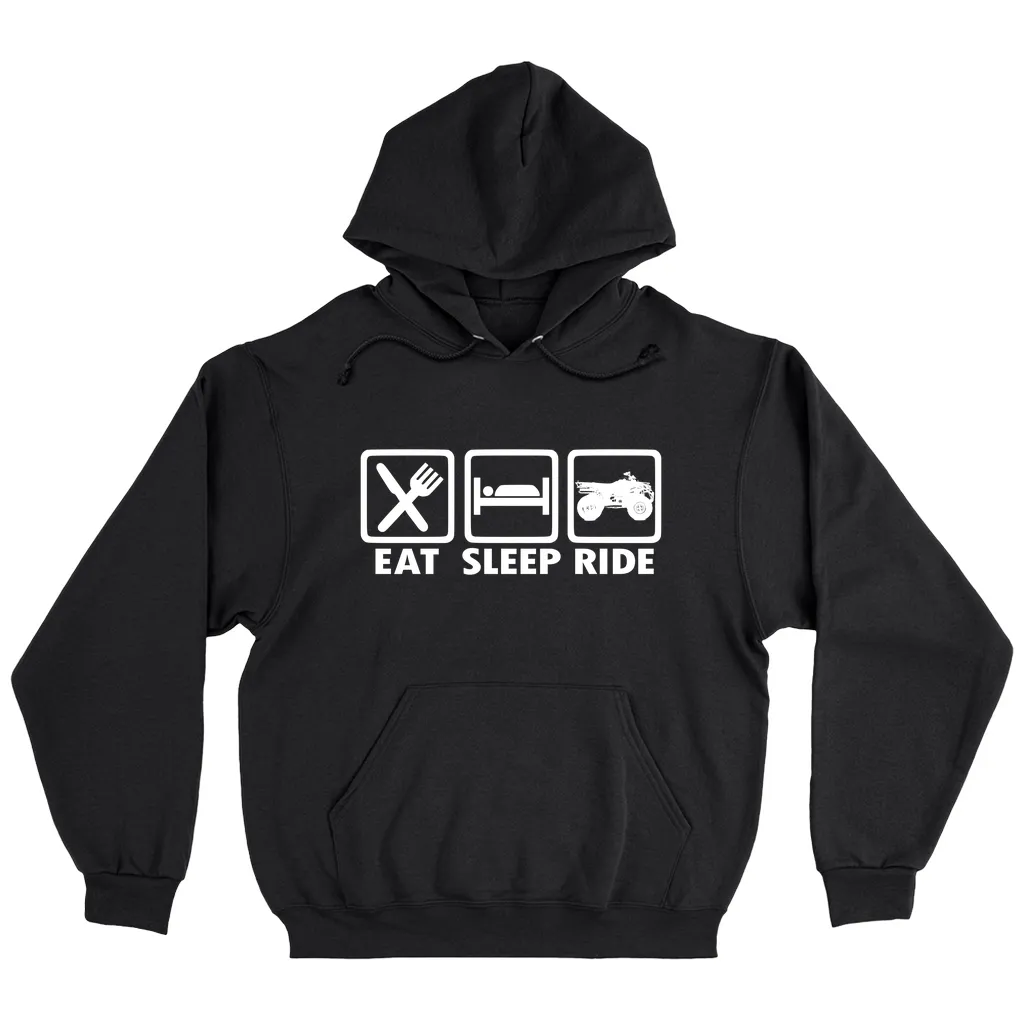 Eat Sleep Ride - Heavyweight Hoodie